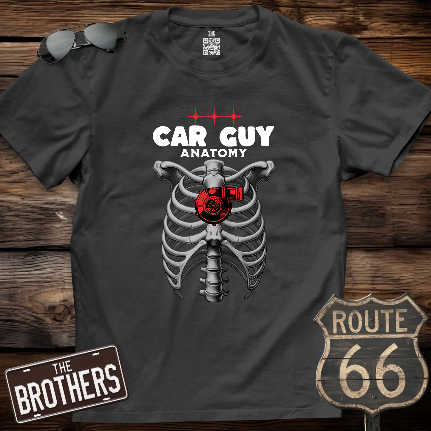 Car Guy Anatomy T-Shirt