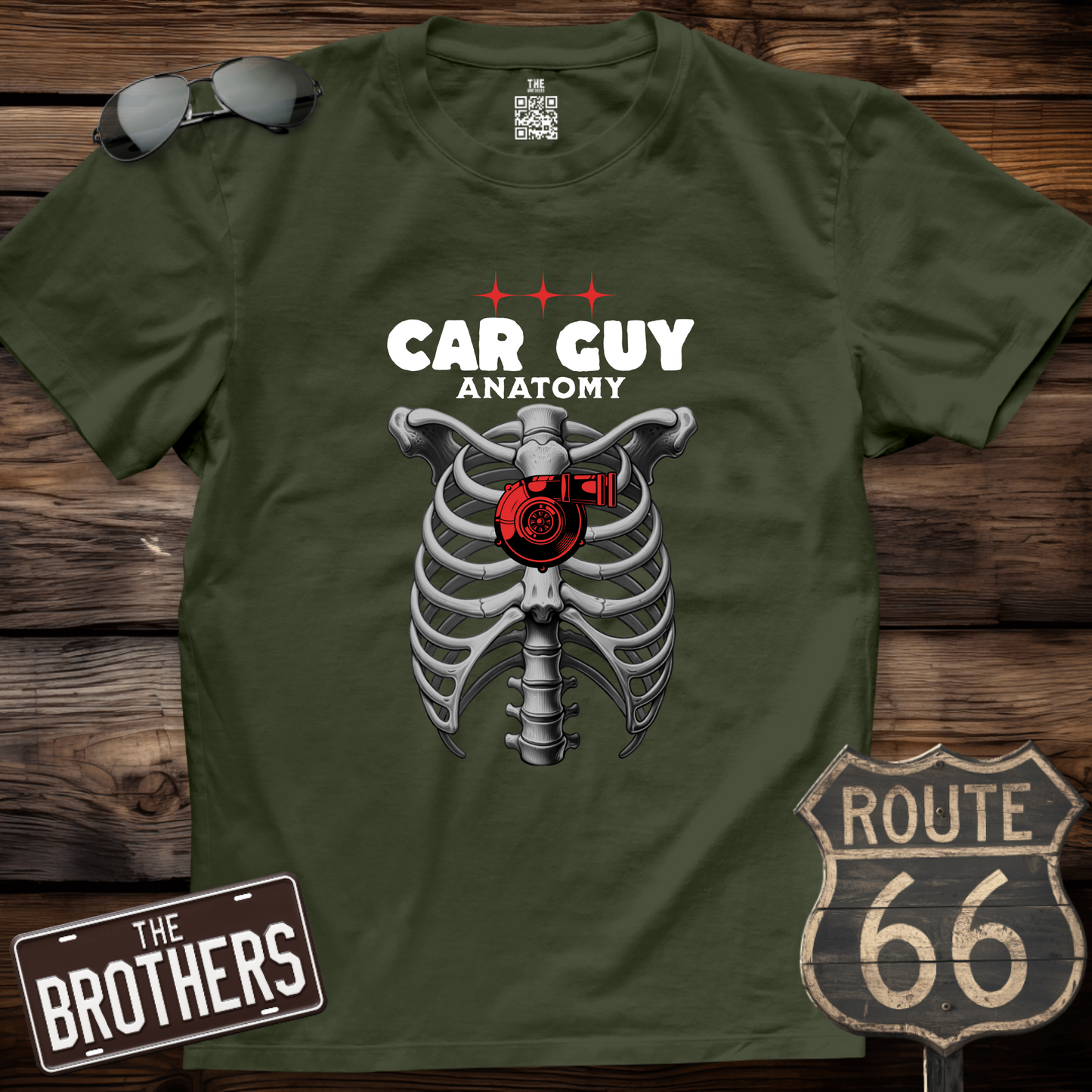 Car Guy Anatomy T-Shirt
