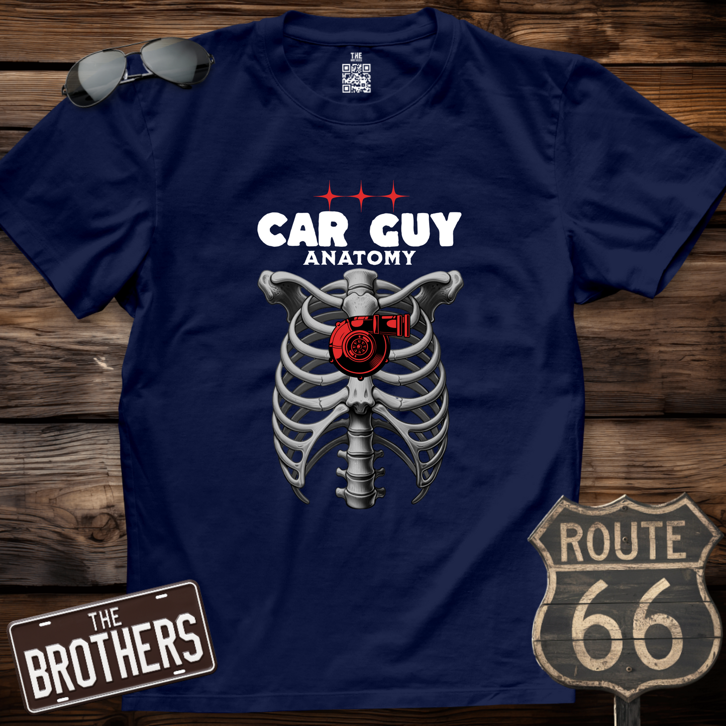 Car Guy Anatomy T-Shirt