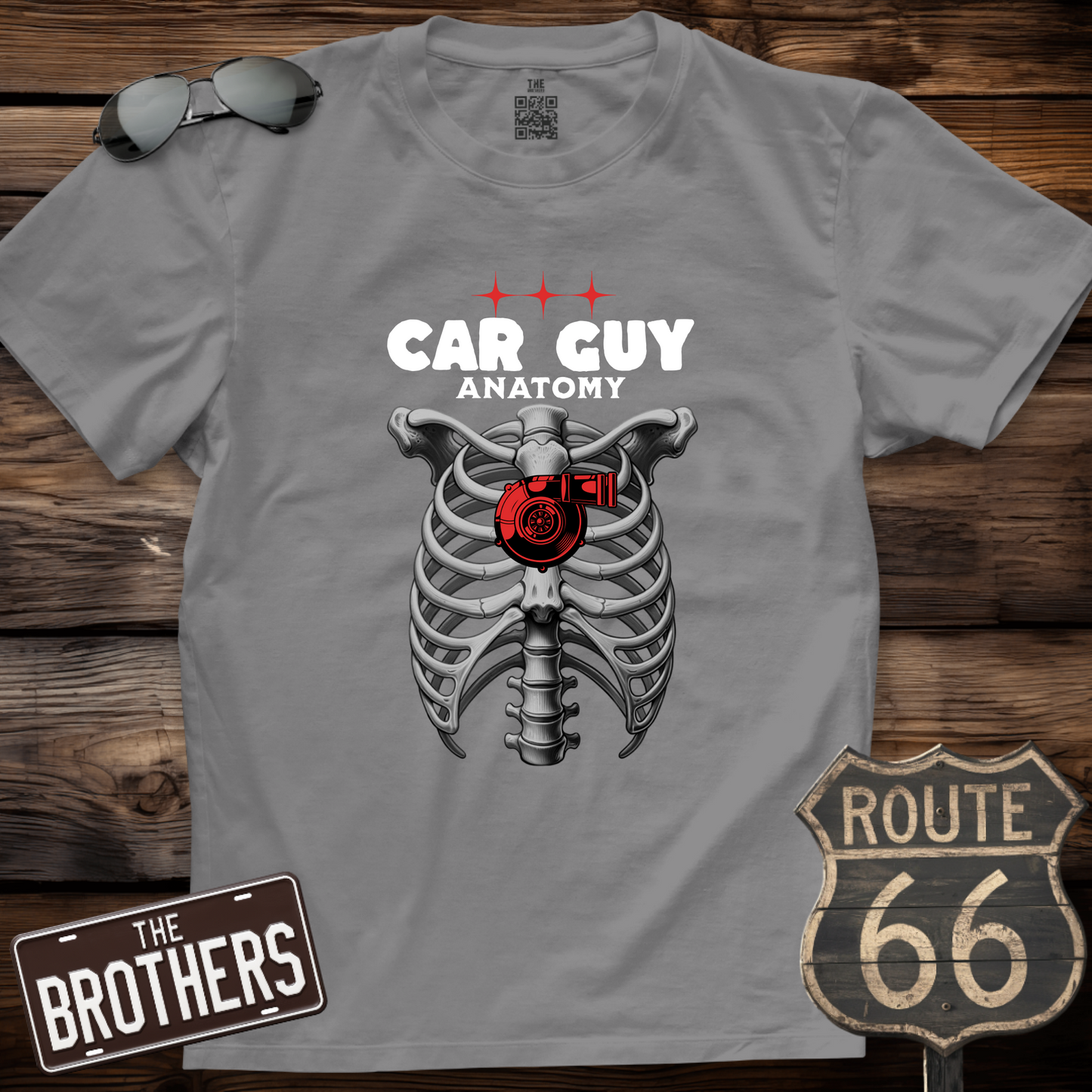 Car Guy Anatomy T-Shirt