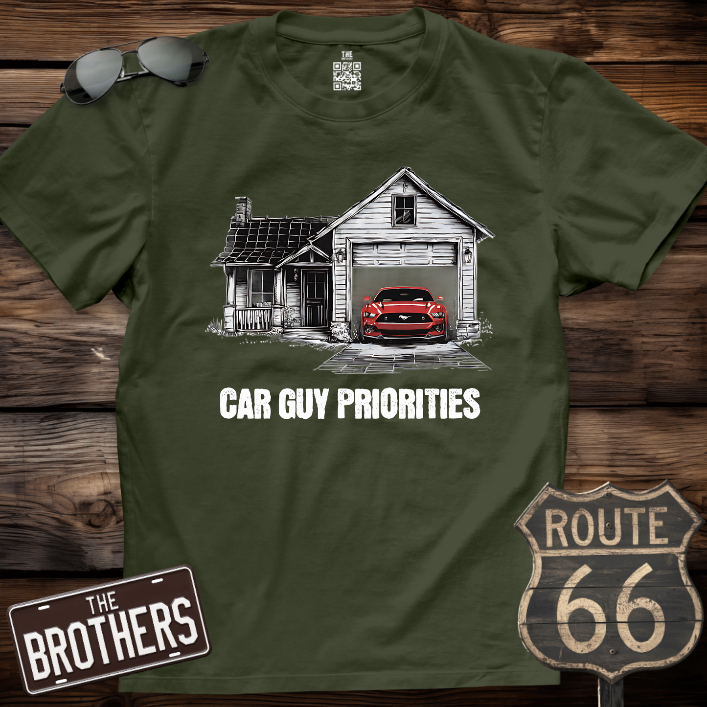 Car Guy Priorities T-Shirt