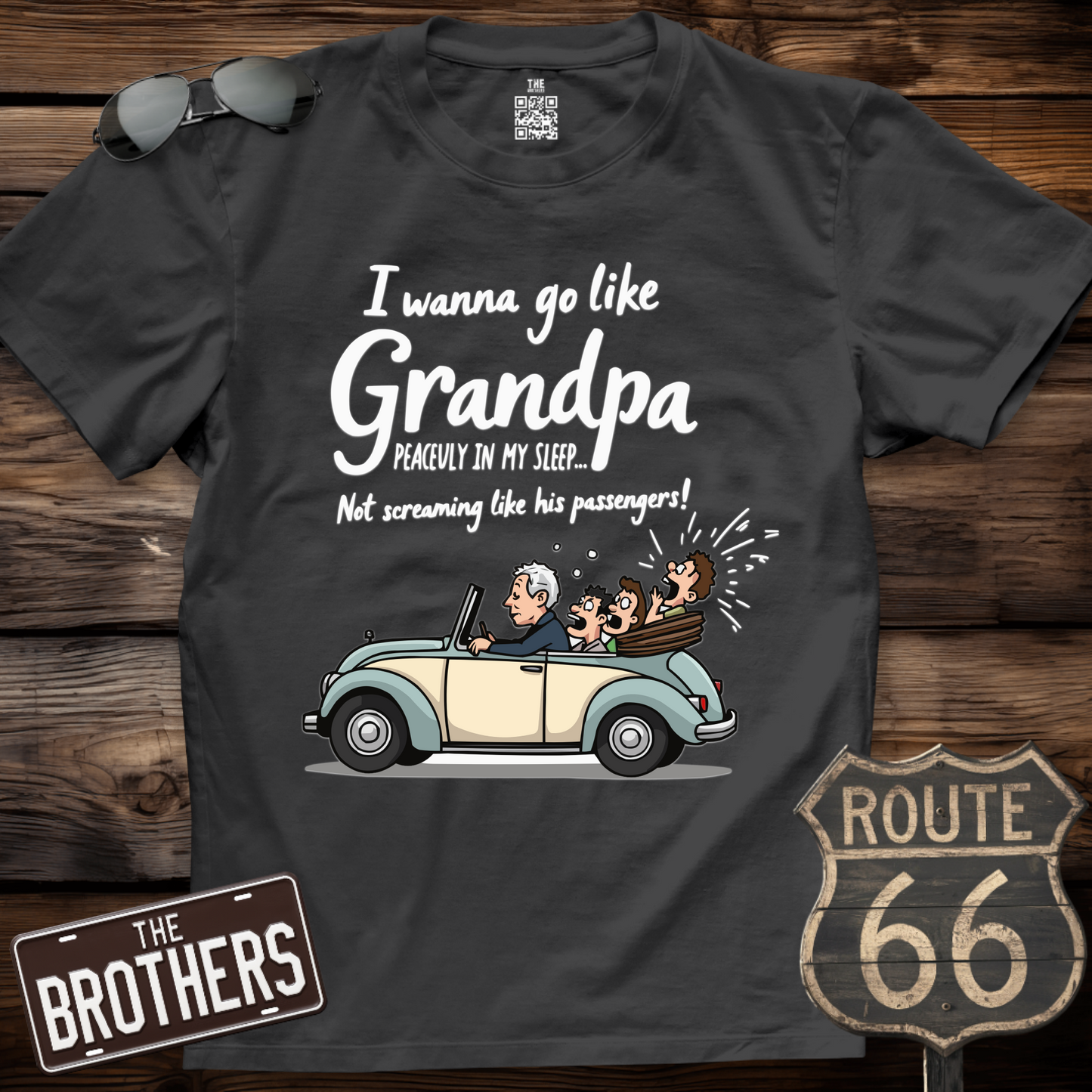 I Wanna Go Like Grandpa T-Shirt