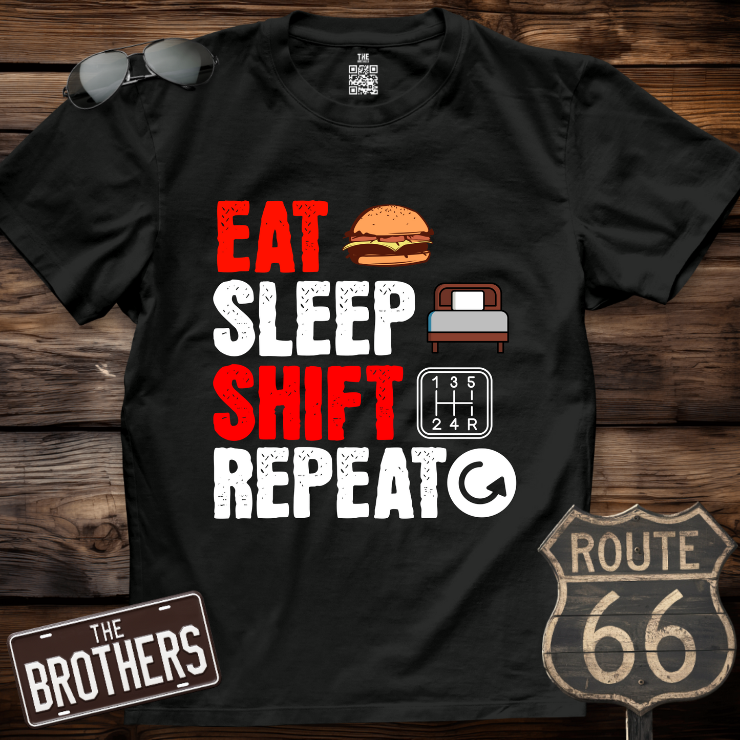 Eat Sleep Shift Repeat T-Shirt