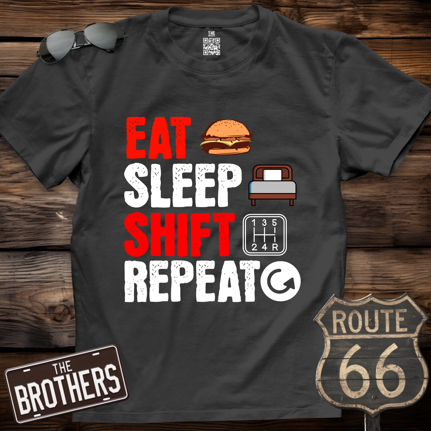 Eat Sleep Shift Repeat T-Shirt