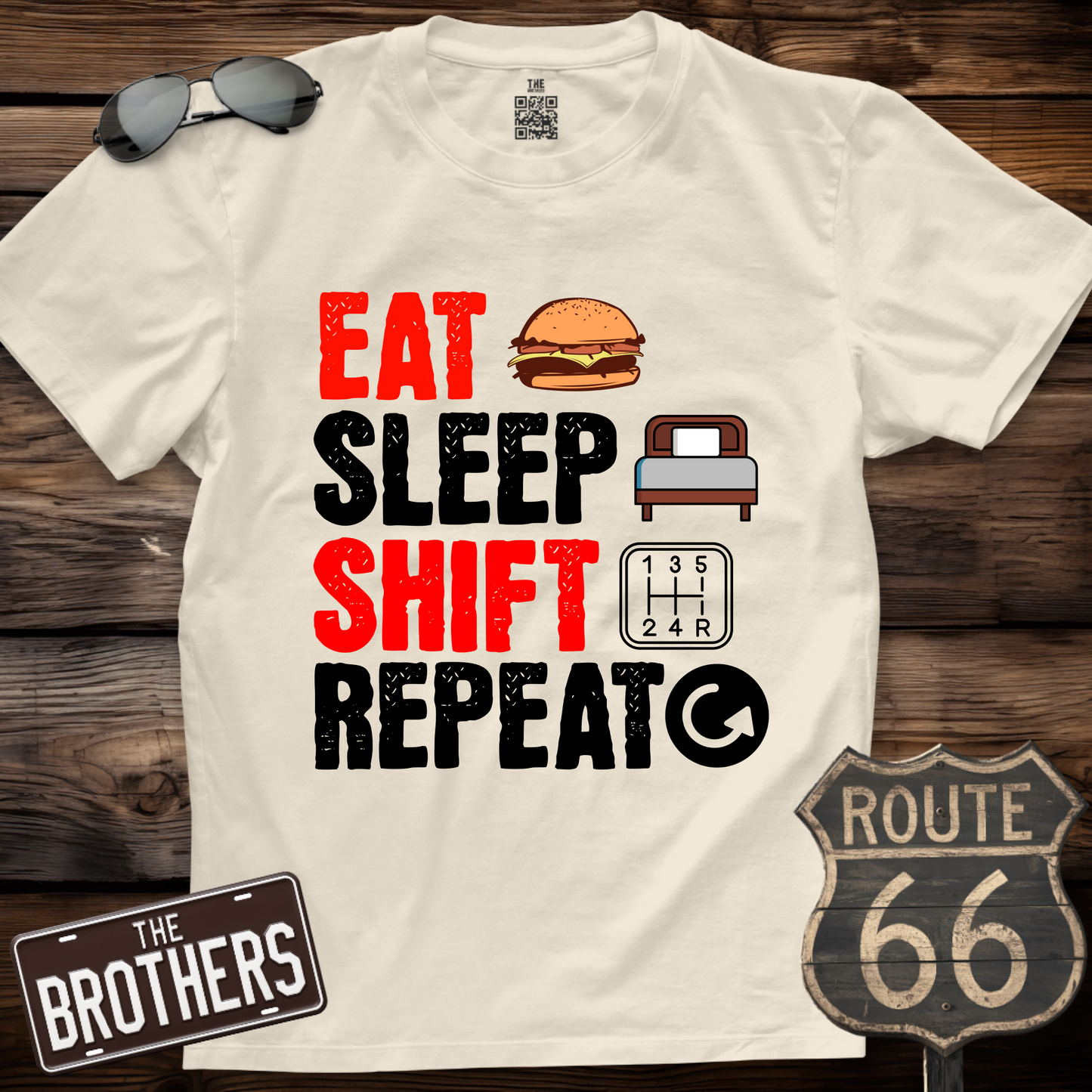 Eat Sleep Shift Repeat T-Shirt