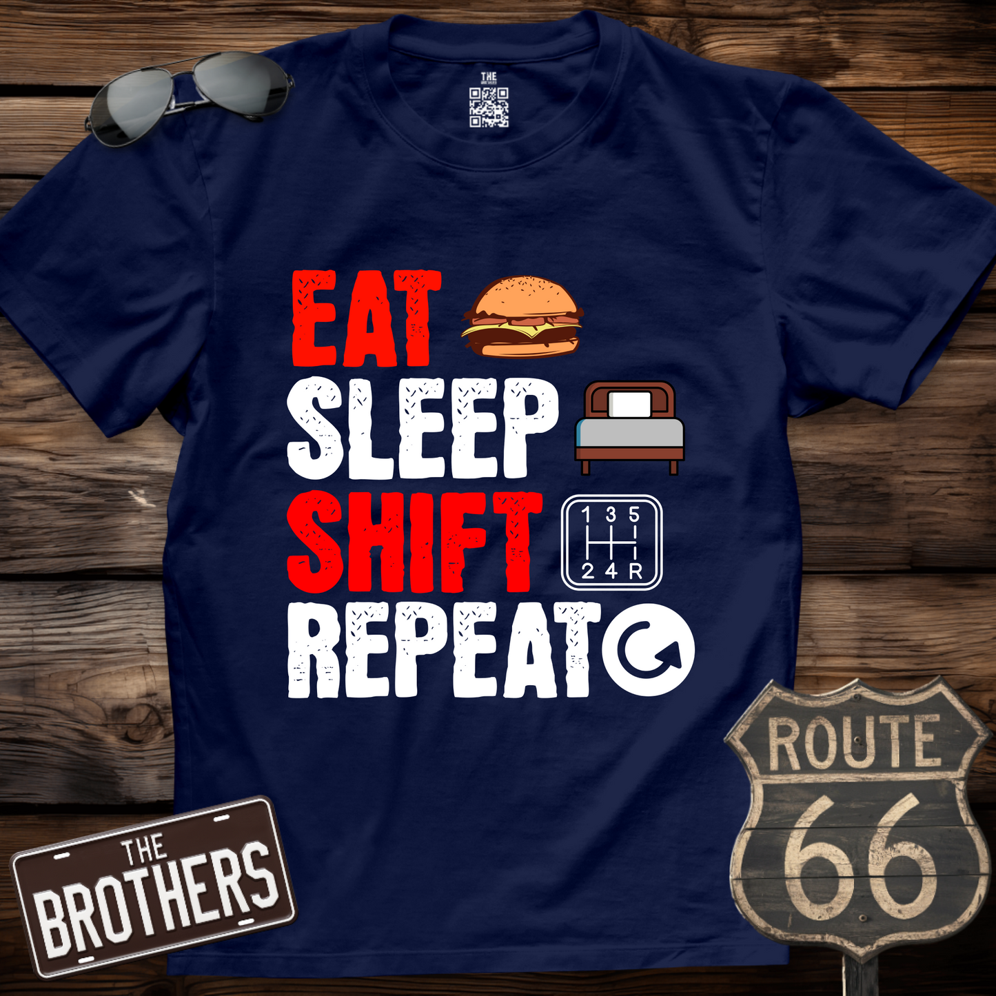 Eat Sleep Shift Repeat T-Shirt