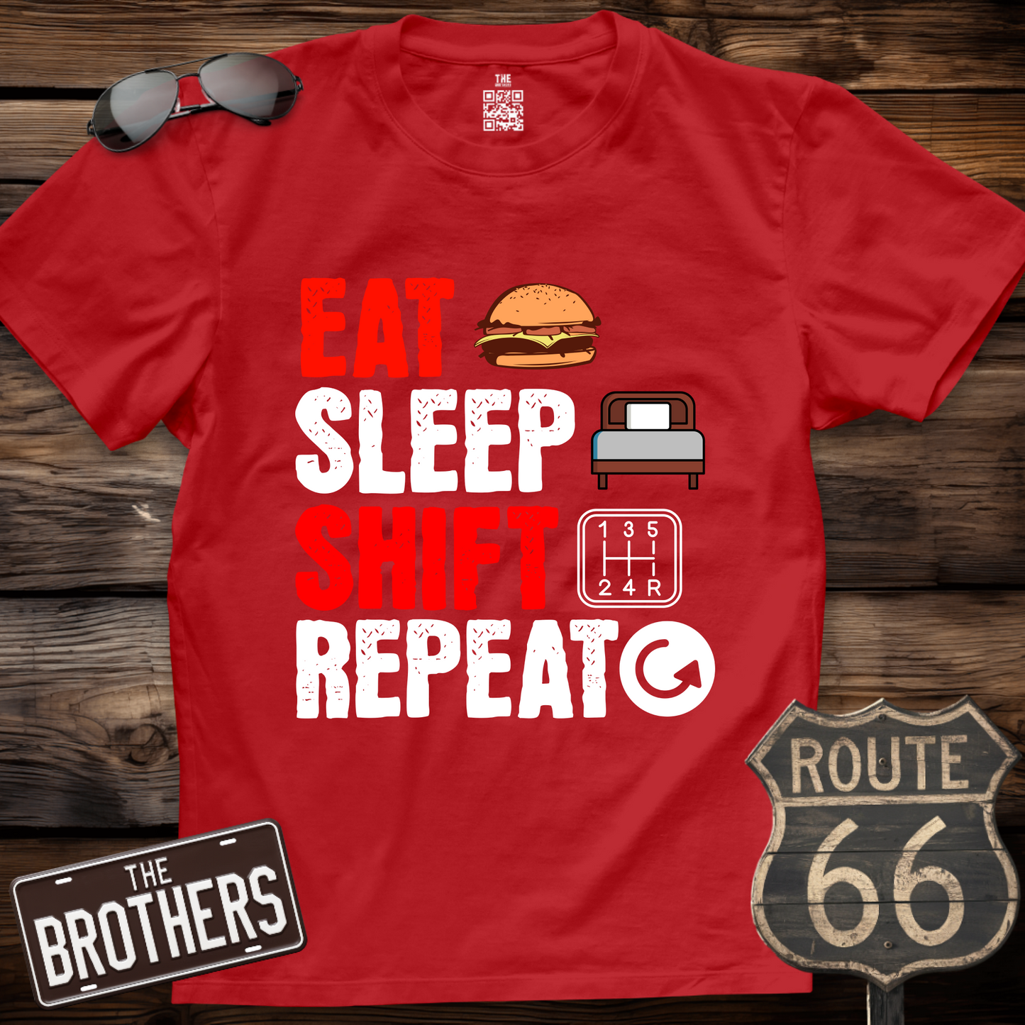 Eat Sleep Shift Repeat T-Shirt