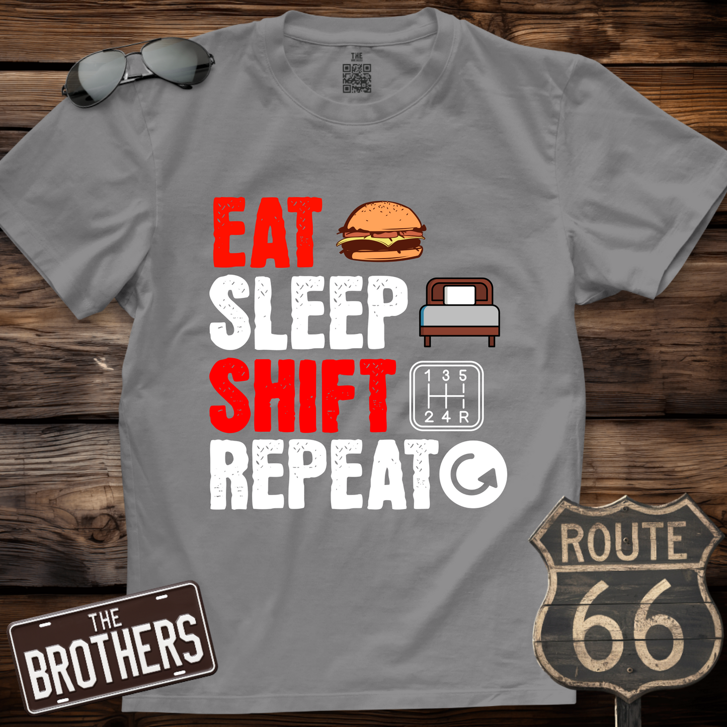 Eat Sleep Shift Repeat T-Shirt