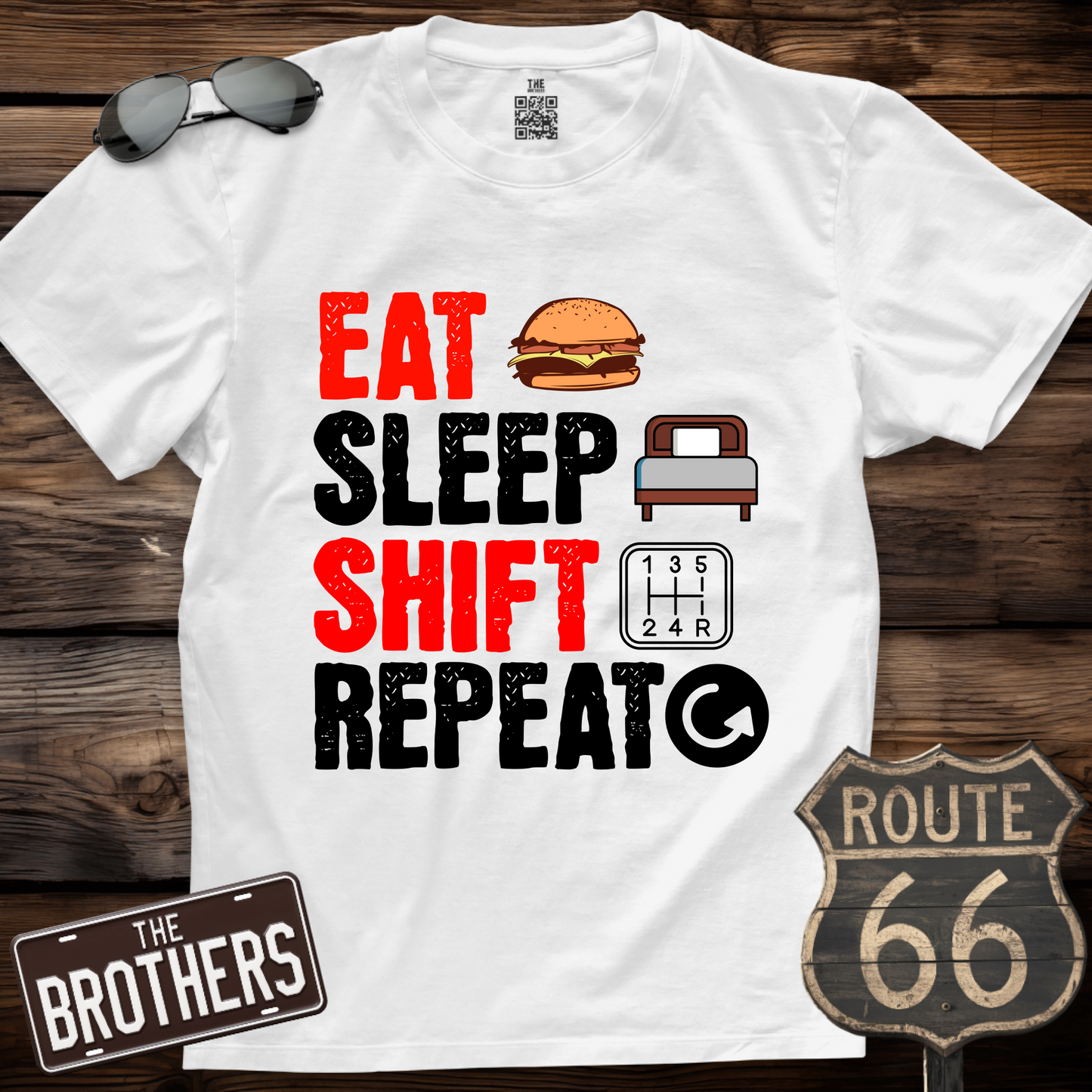 Eat Sleep Shift Repeat T-Shirt