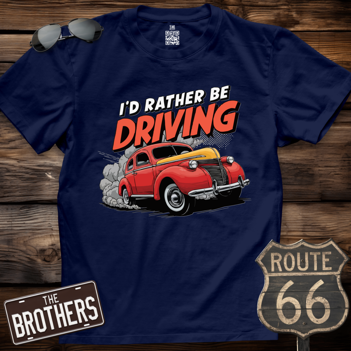 I'd rather be Driving T-Shirt