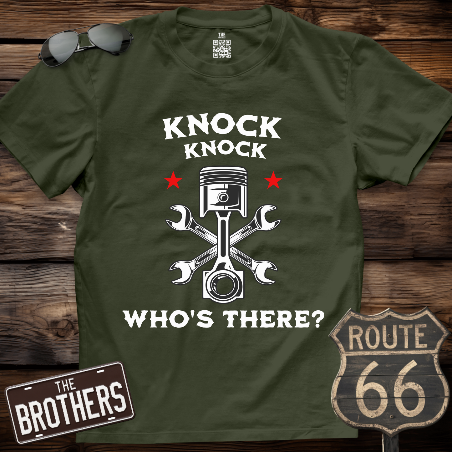 Knock Knock Who's There T-Shirt