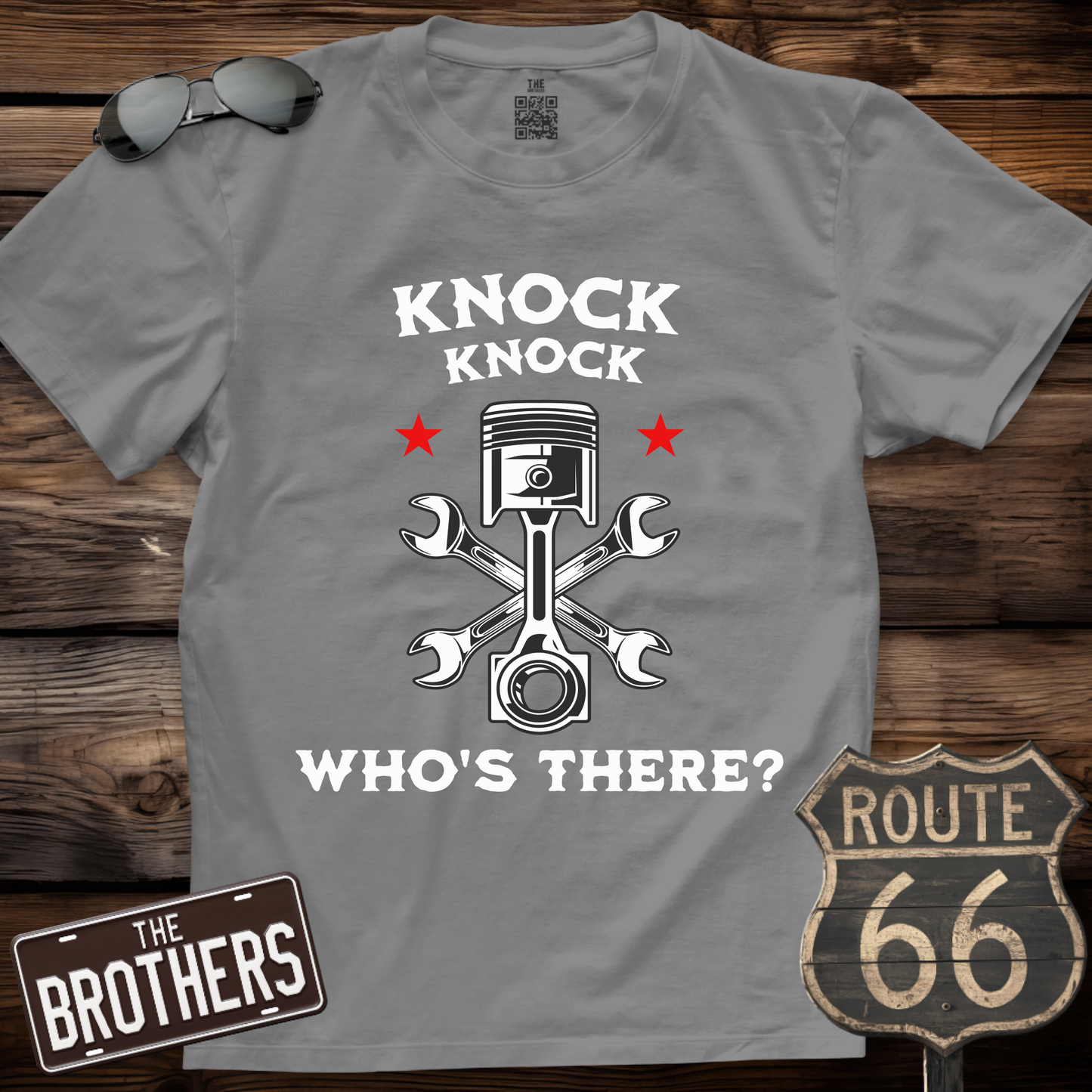 Knock Knock Who's There T-Shirt
