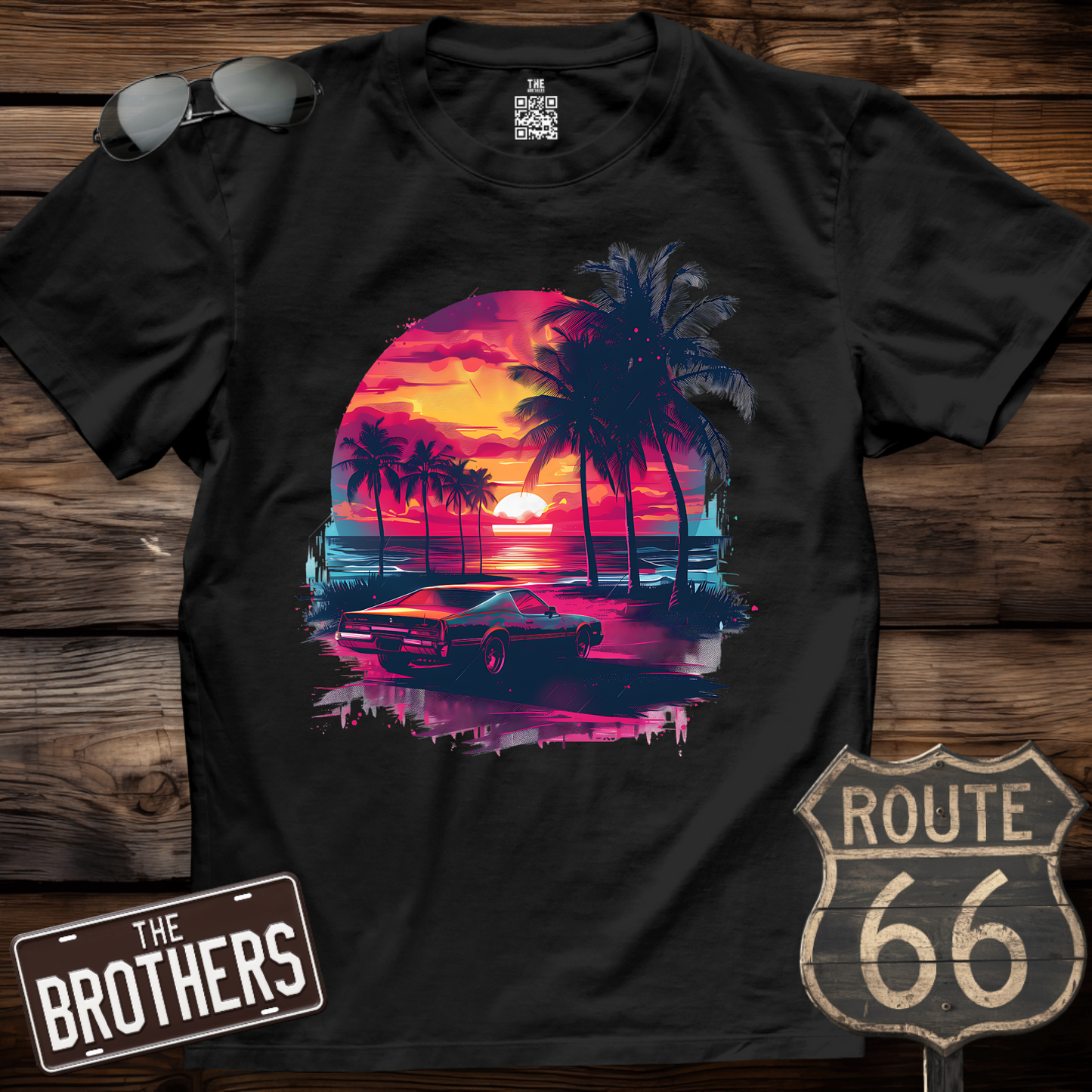 Miami Sunset Paradise T-Shirt