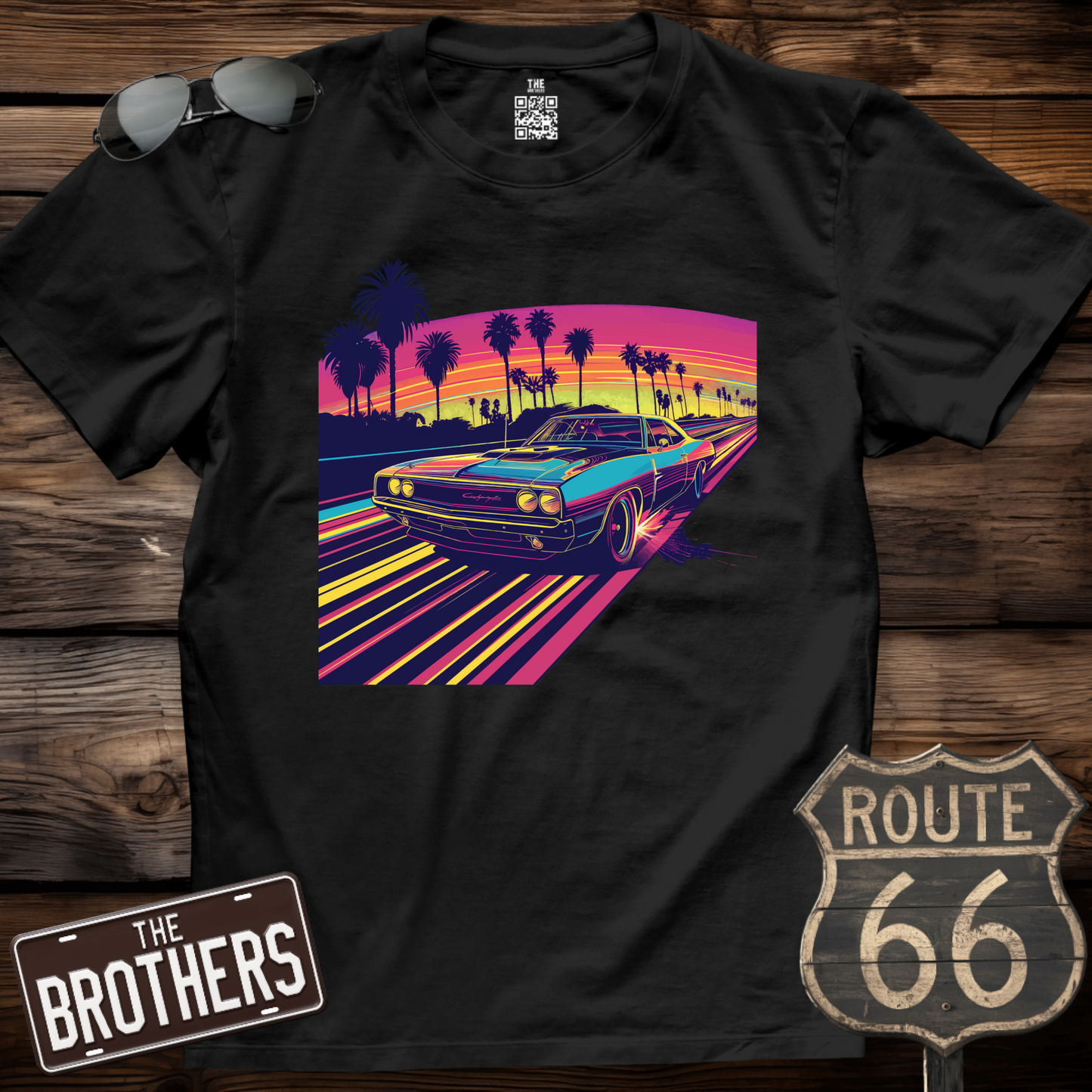 Miami Sunset Speedster T-Shirt