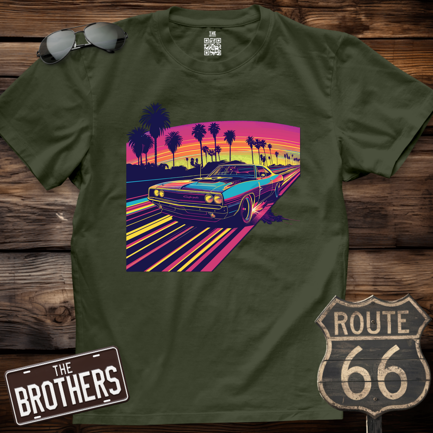 Miami Sunset Speedster T-Shirt