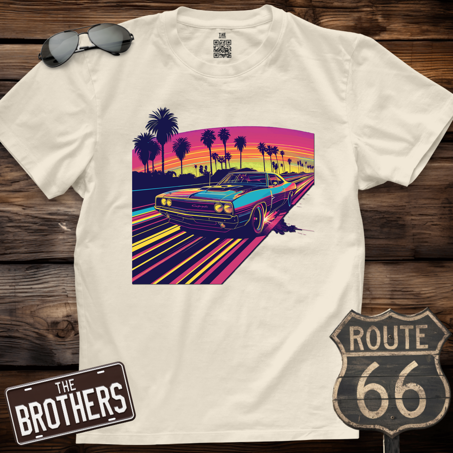 Miami Sunset Speedster T-Shirt