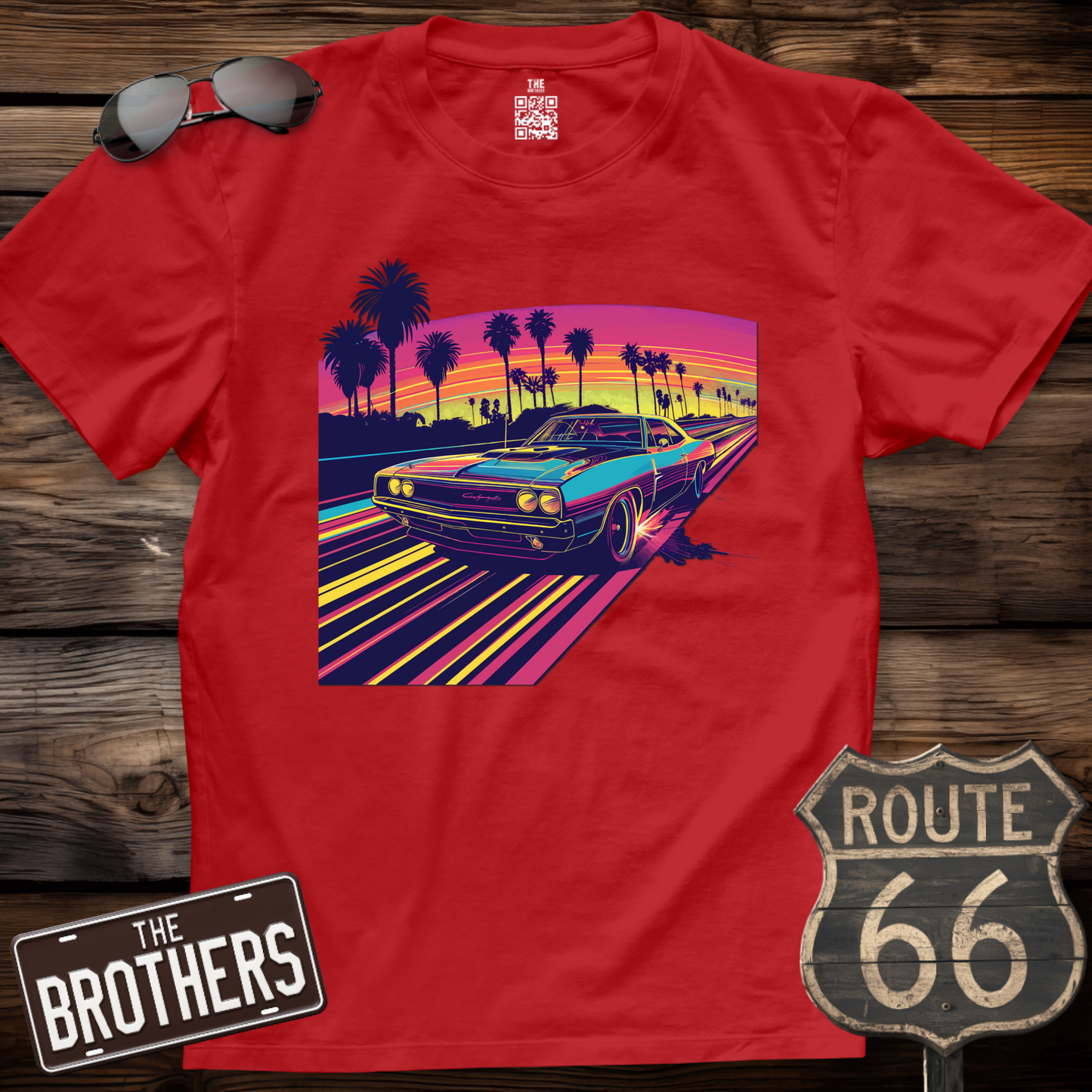 Miami Sunset Speedster T-Shirt