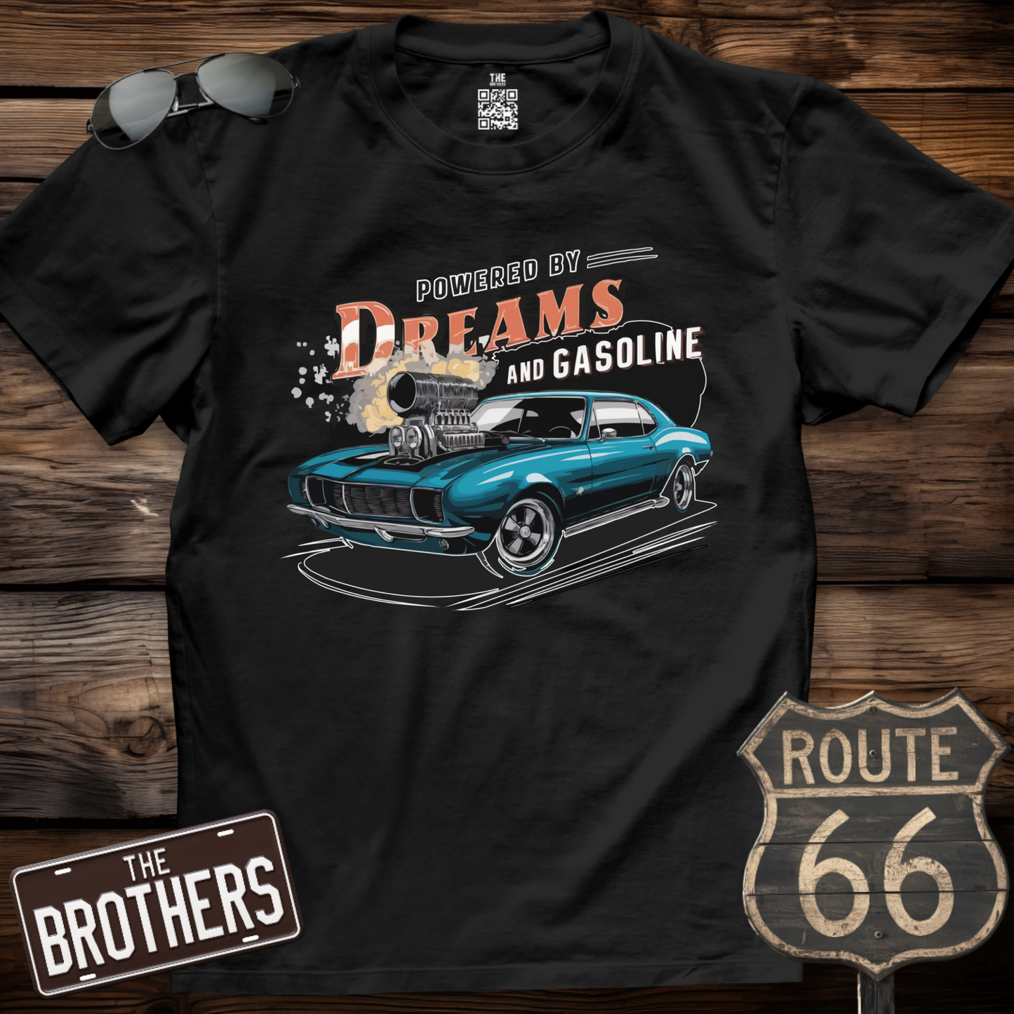 Powered by Dreams and Gasoline T-Shirt