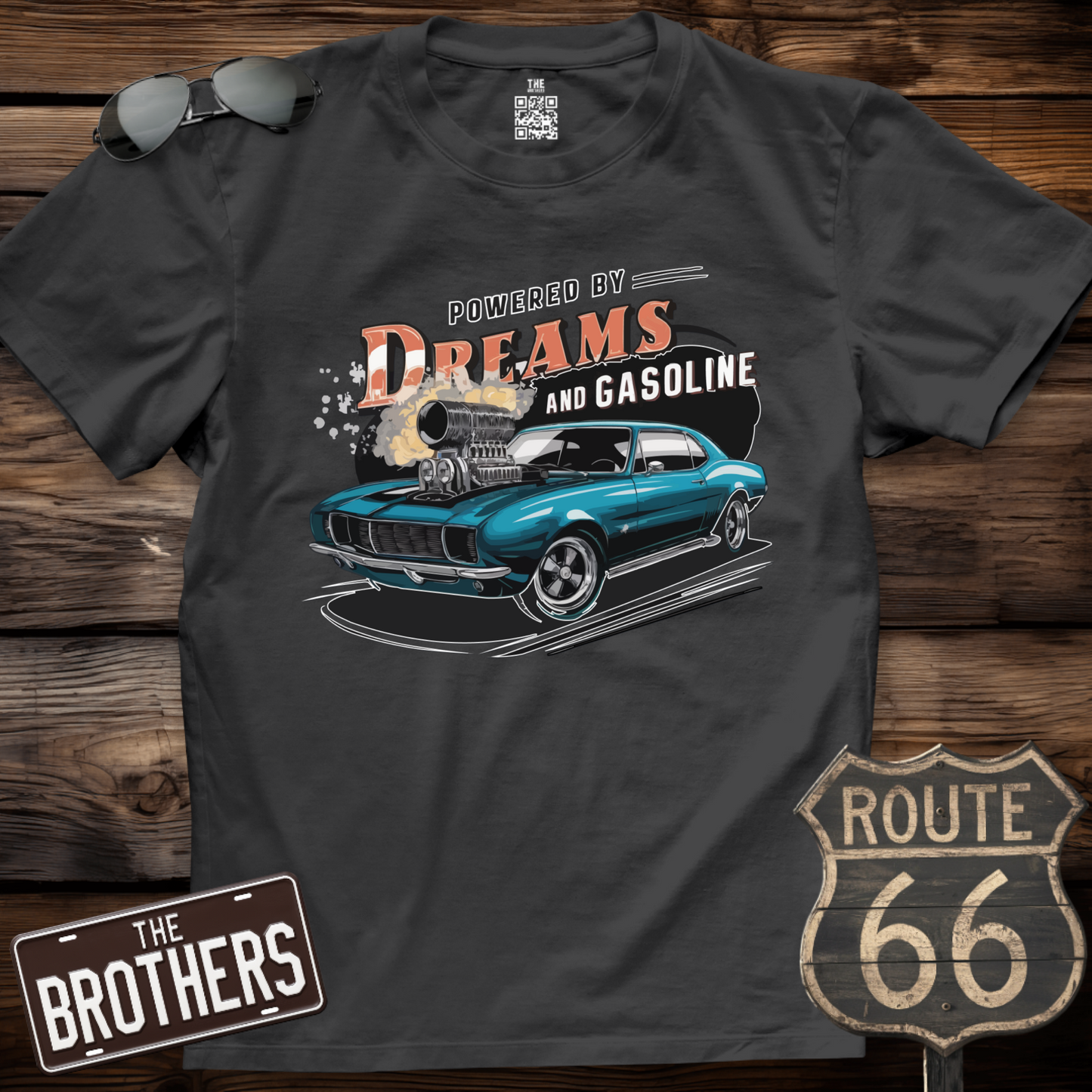 Powered by Dreams and Gasoline T-Shirt
