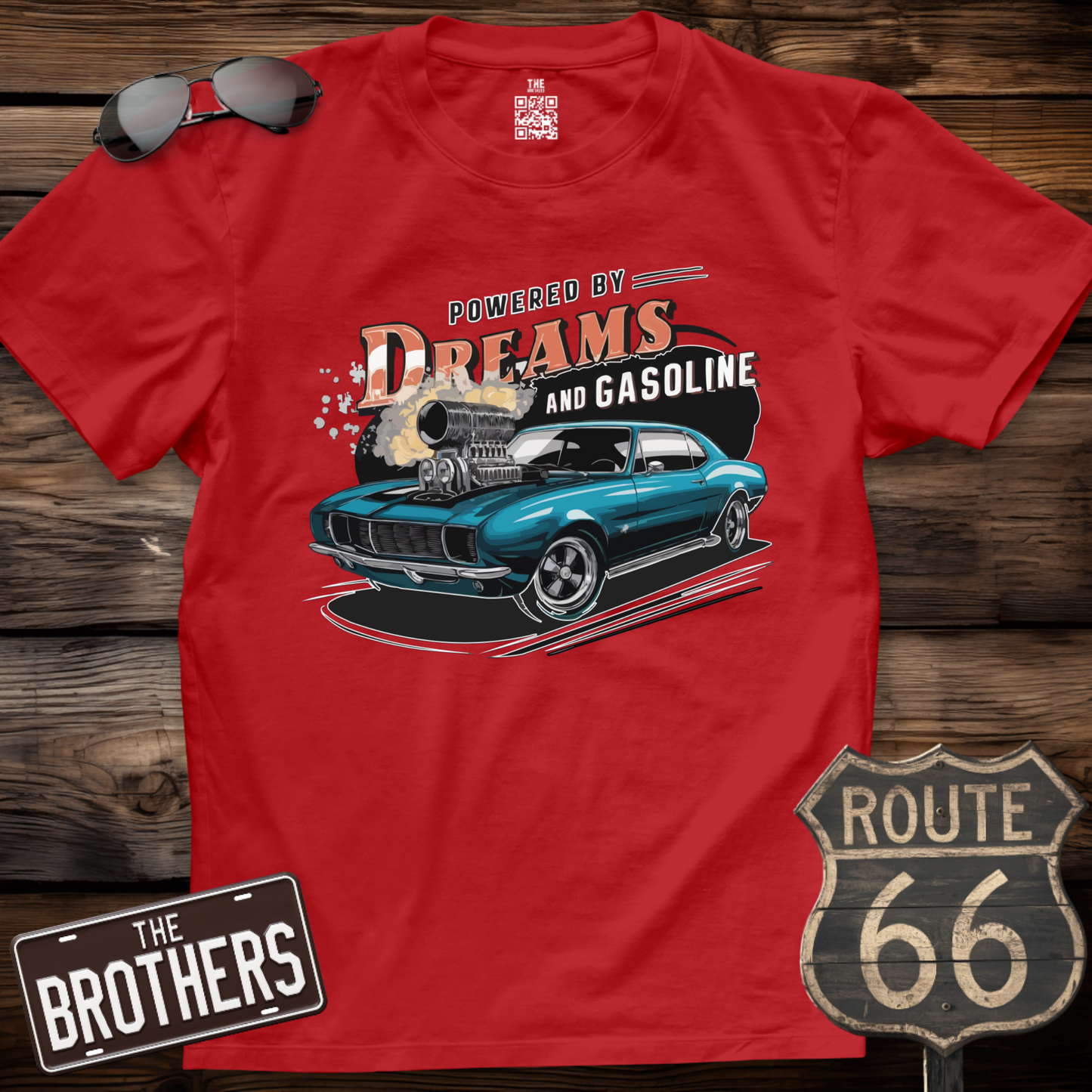 Powered by Dreams and Gasoline T-Shirt
