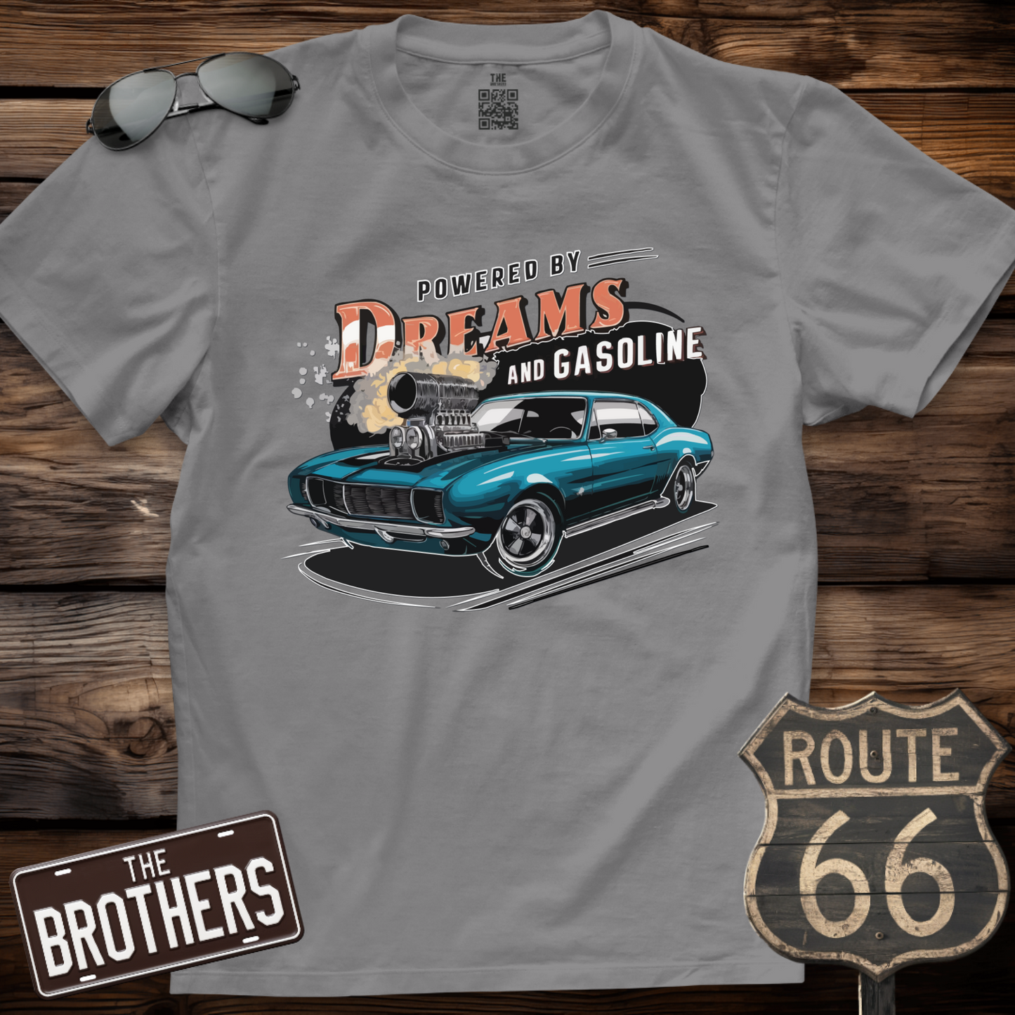 Powered by Dreams and Gasoline T-Shirt