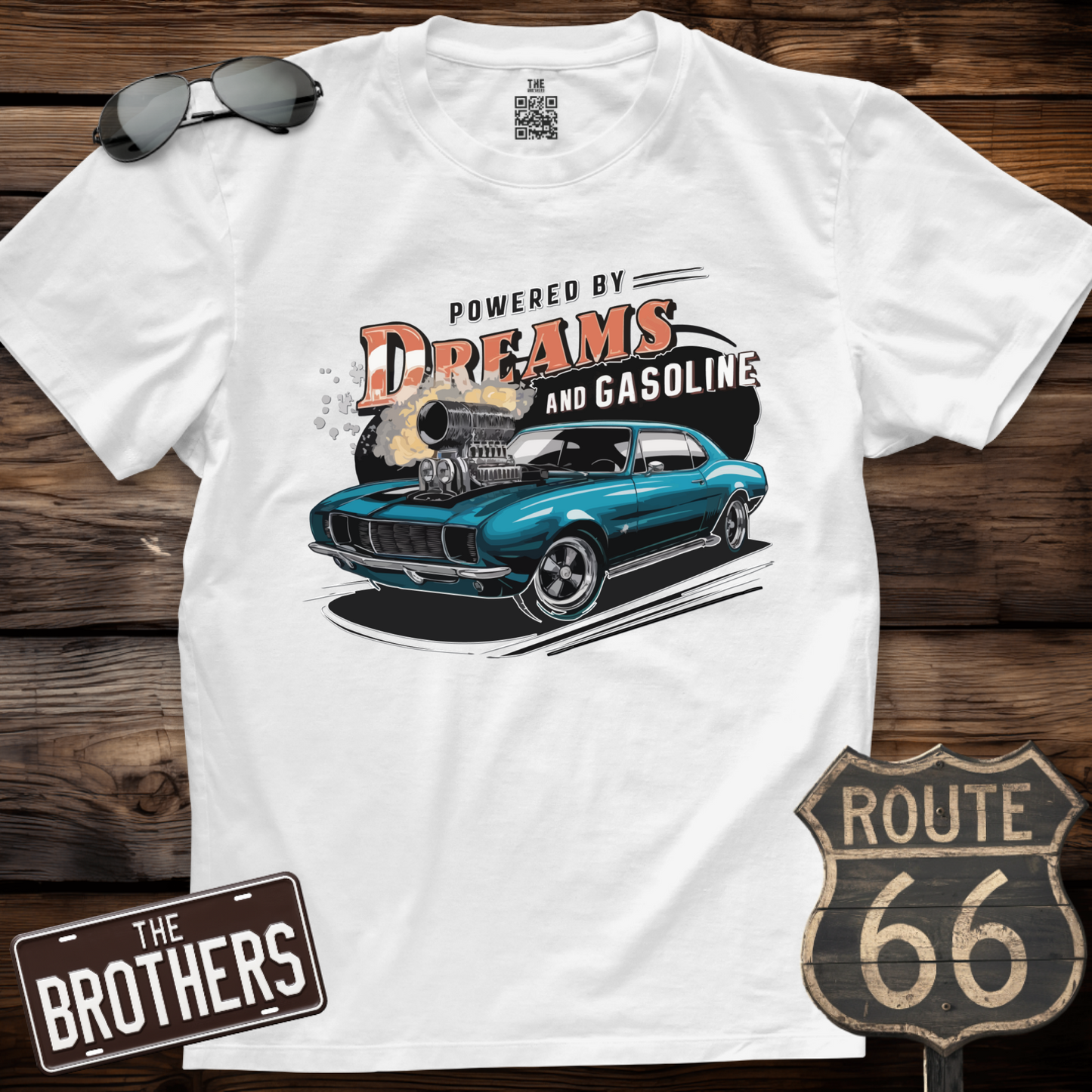 Powered by Dreams and Gasoline T-Shirt
