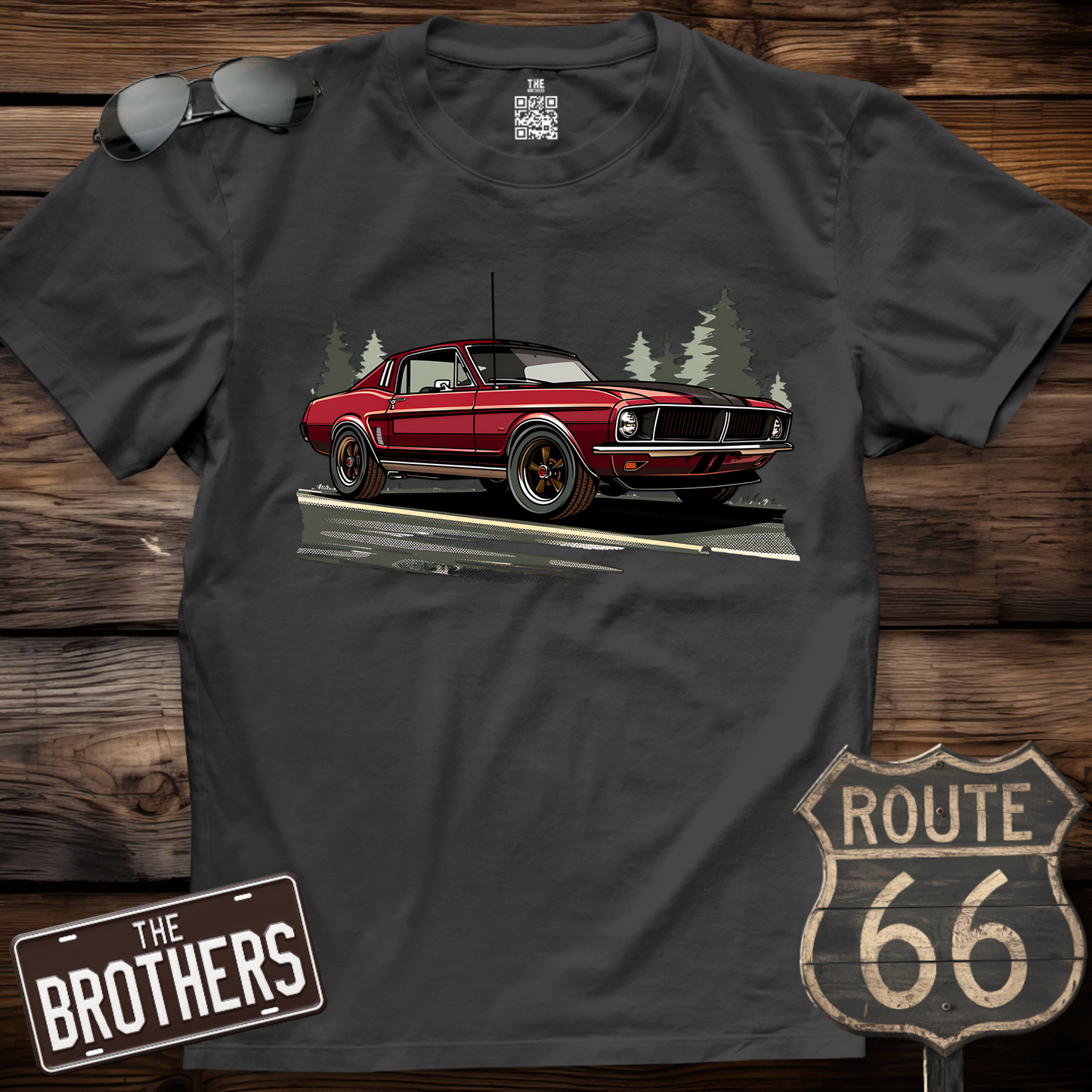 Racing Red Thunder T-Shirt