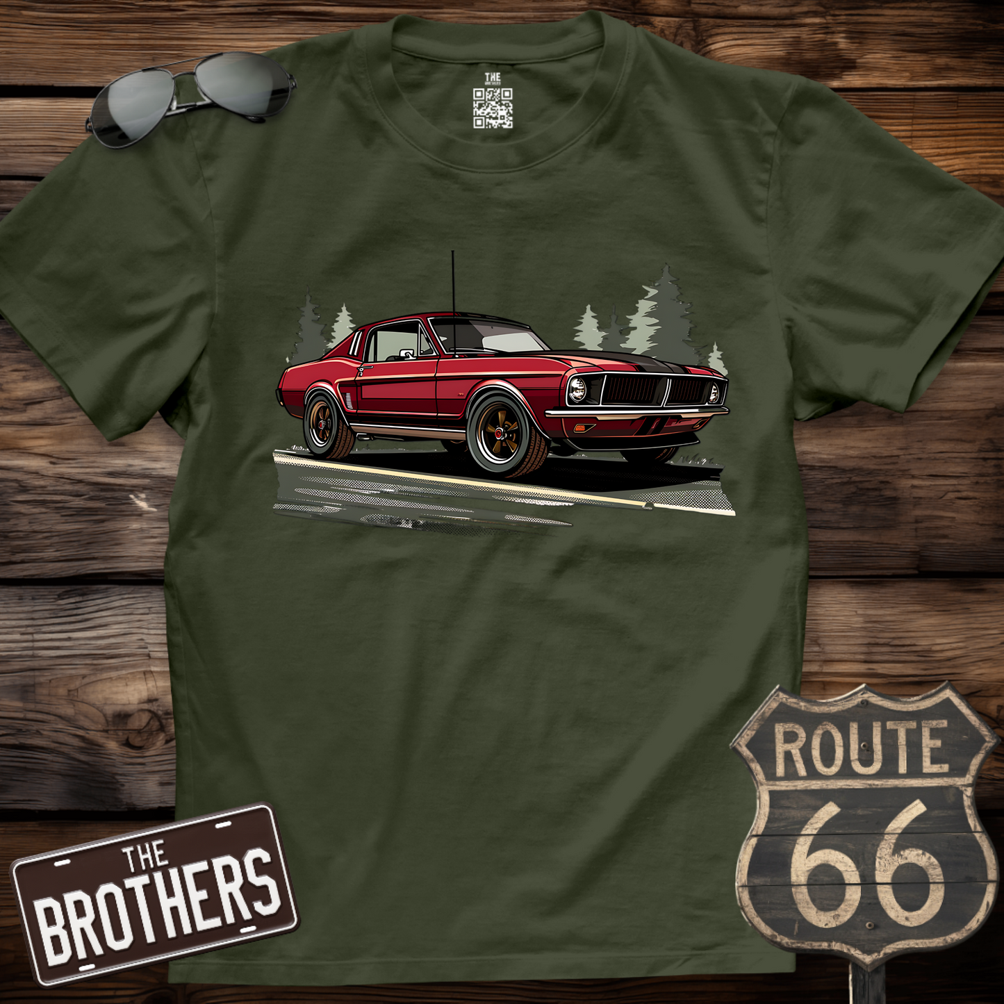 Racing Red Thunder T-Shirt