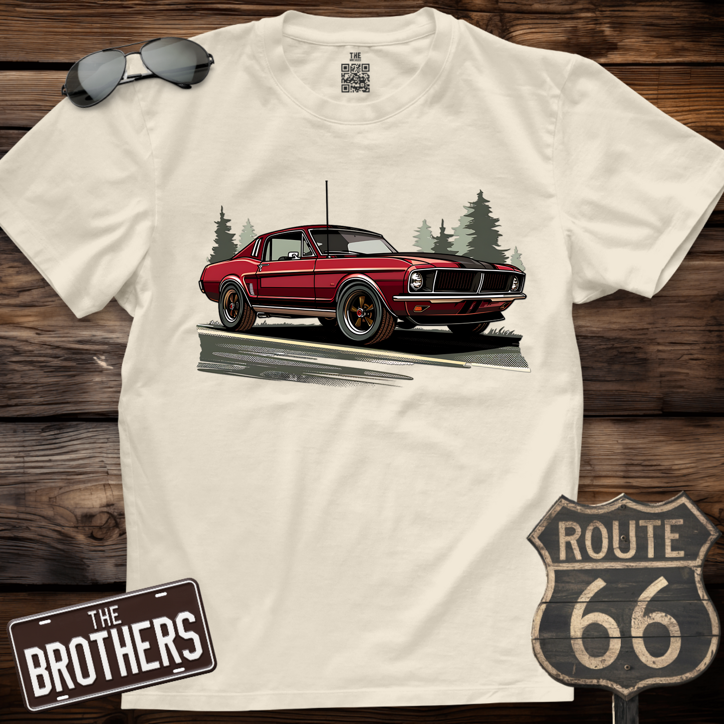 Racing Red Thunder T-Shirt