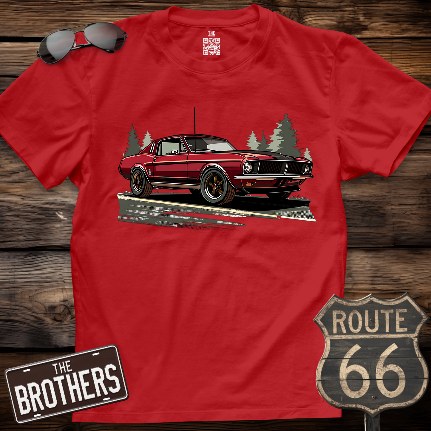 Racing Red Thunder T-Shirt