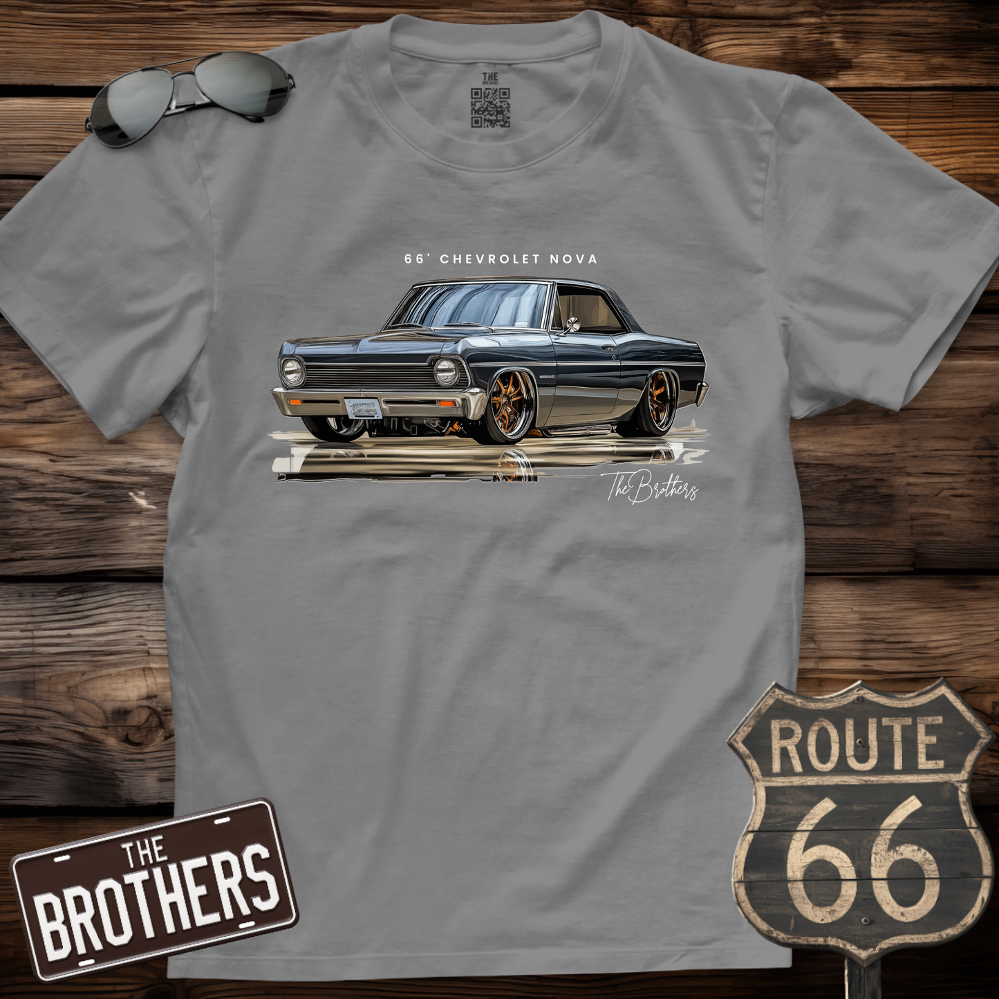 66s Chevrolet Nova Art T-Shirt