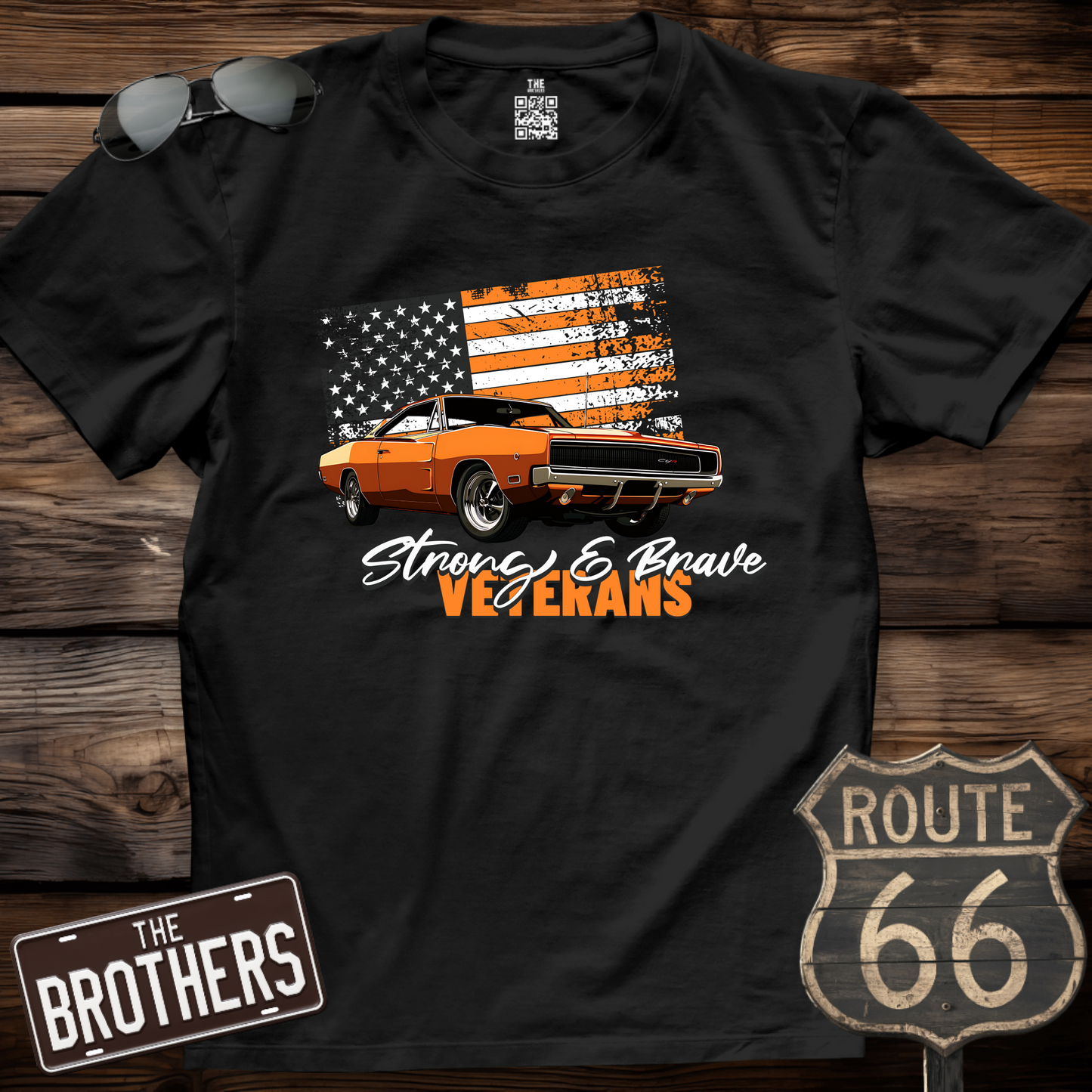 Strong & Brave Veterans T-Shirt