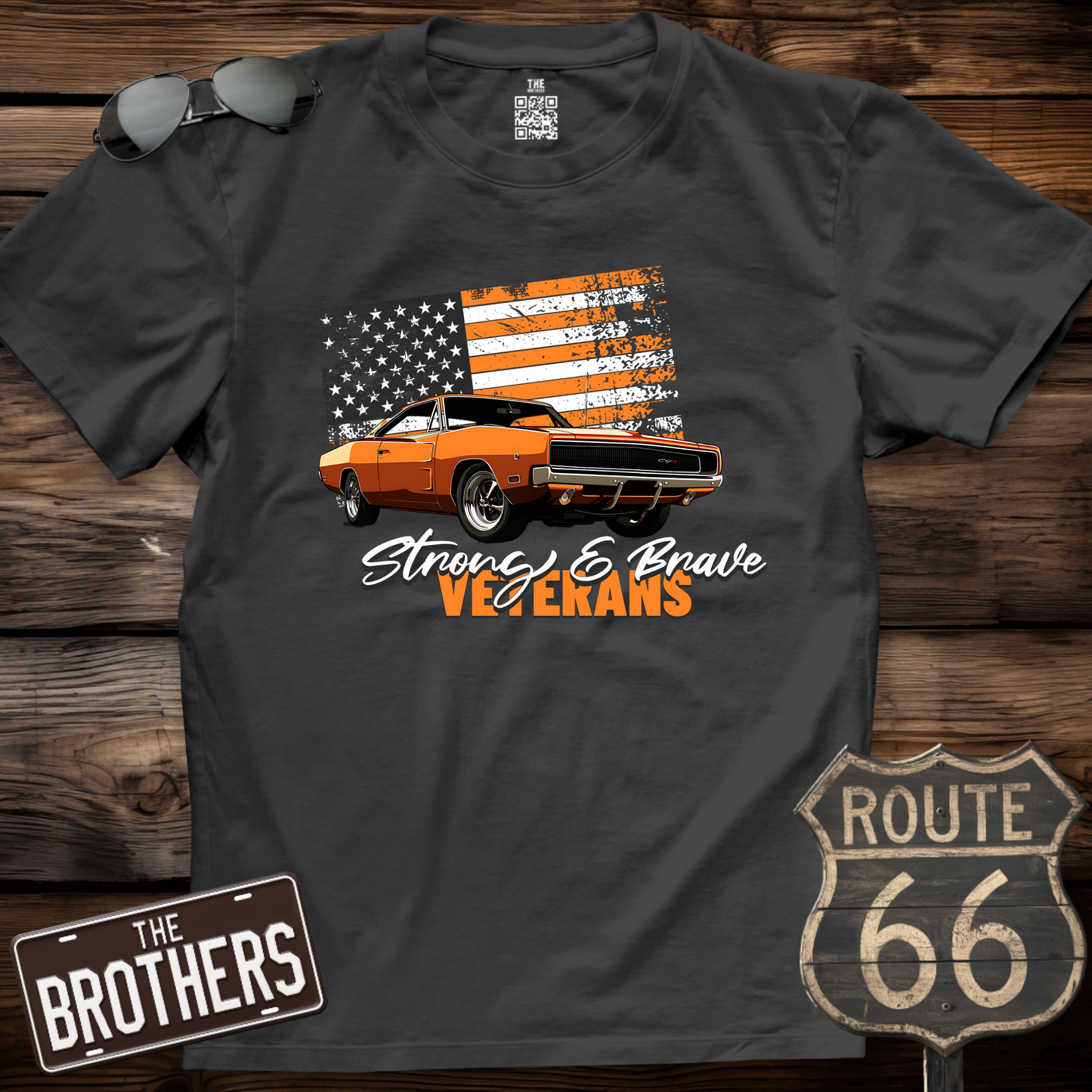 Strong & Brave Veterans T-Shirt
