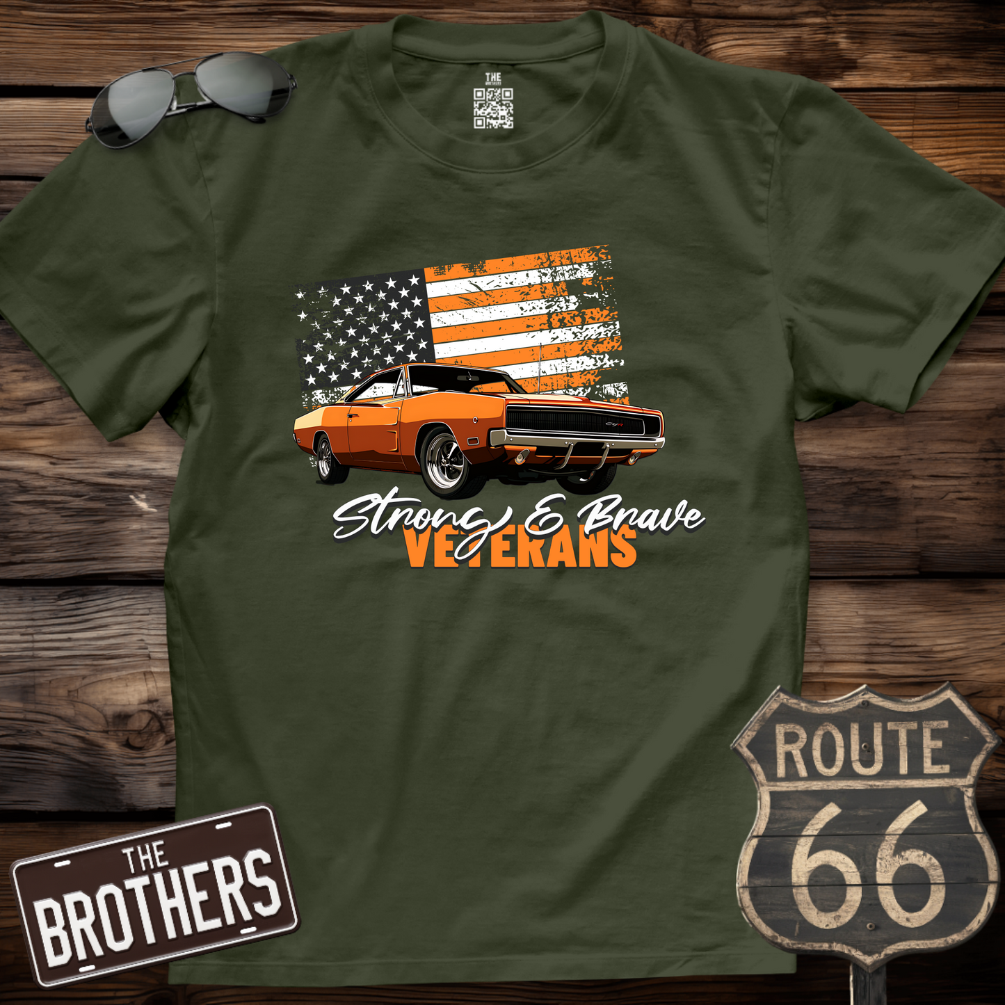 Strong & Brave Veterans T-Shirt