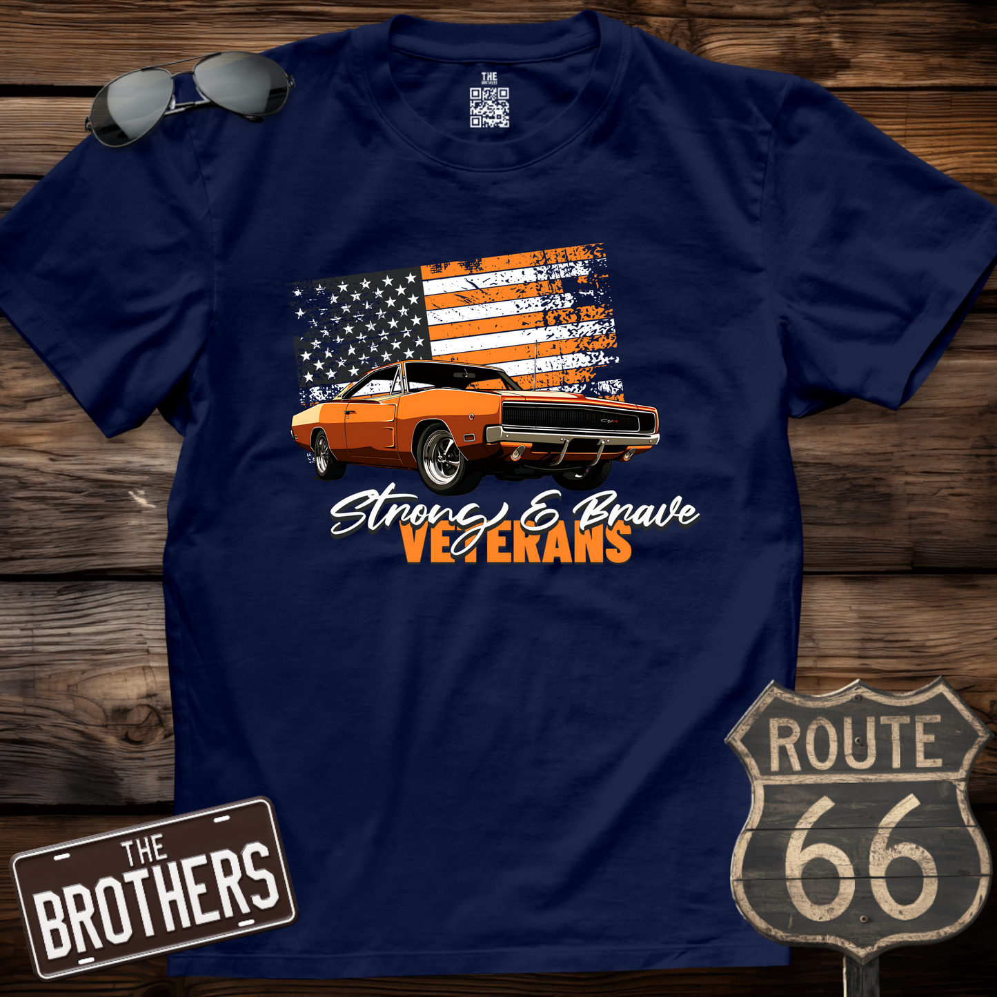 Strong & Brave Veterans T-Shirt
