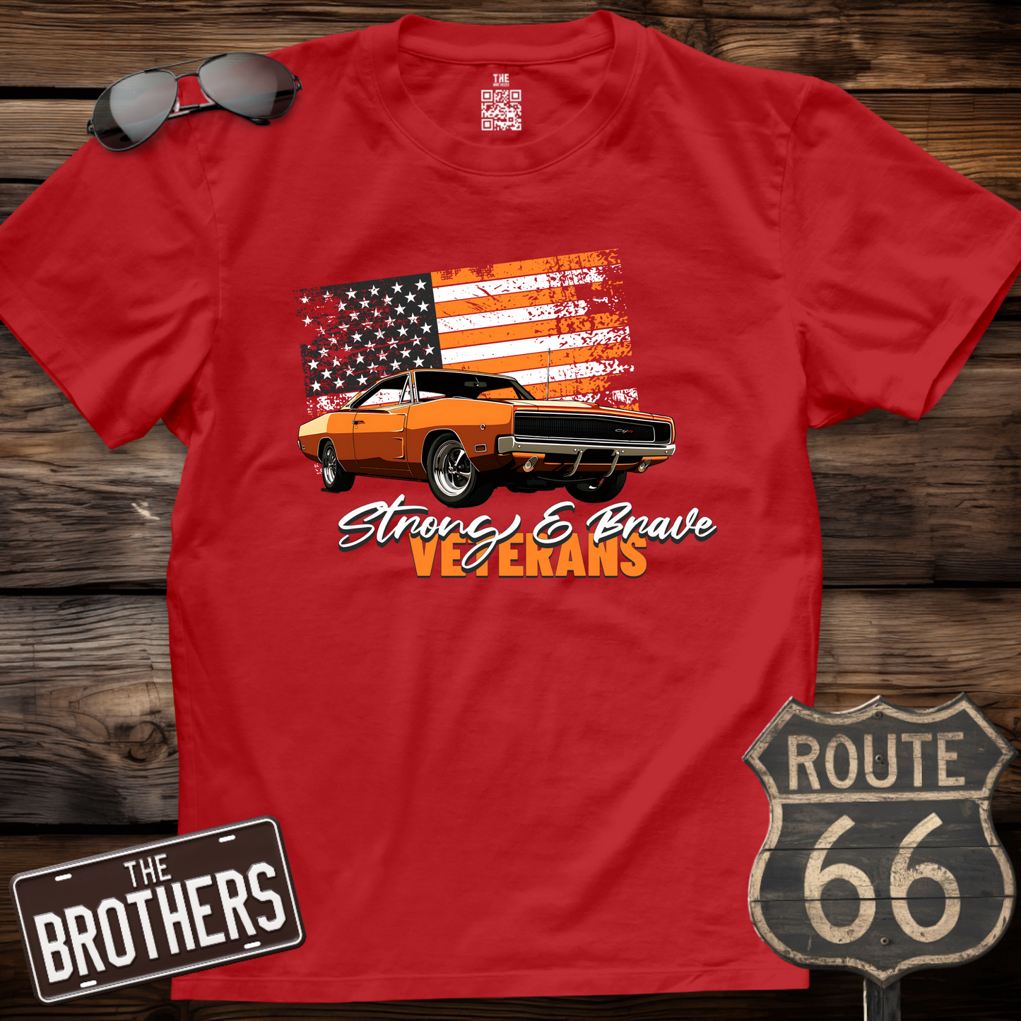 Strong & Brave Veterans T-Shirt