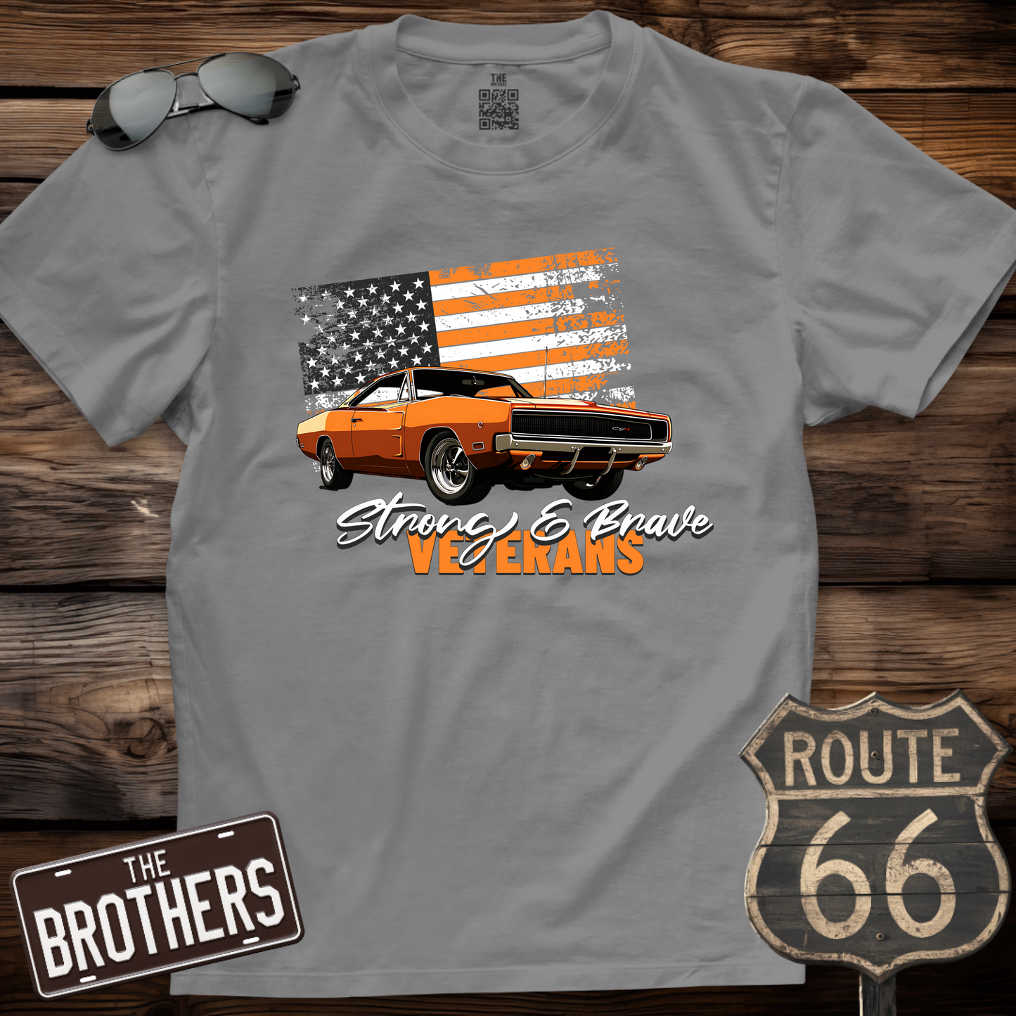 Strong & Brave Veterans T-Shirt