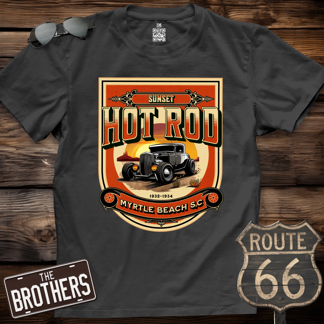 Sunset Hot Rod T-Shirt