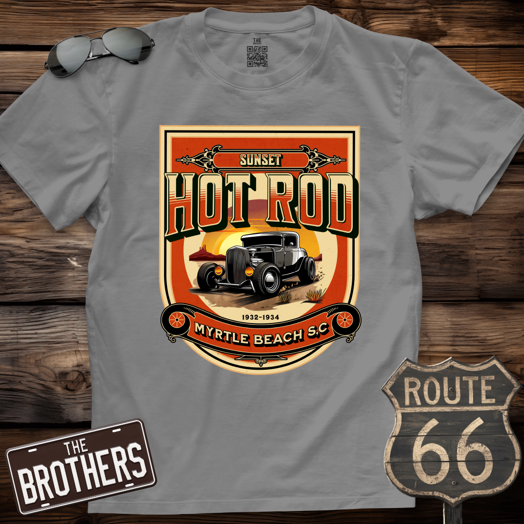 Sunset Hot Rod T-Shirt