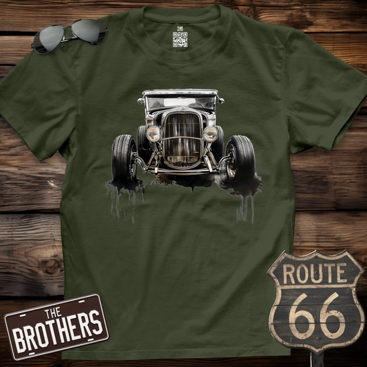 Vintage Hot Rod Art  T-Shirt