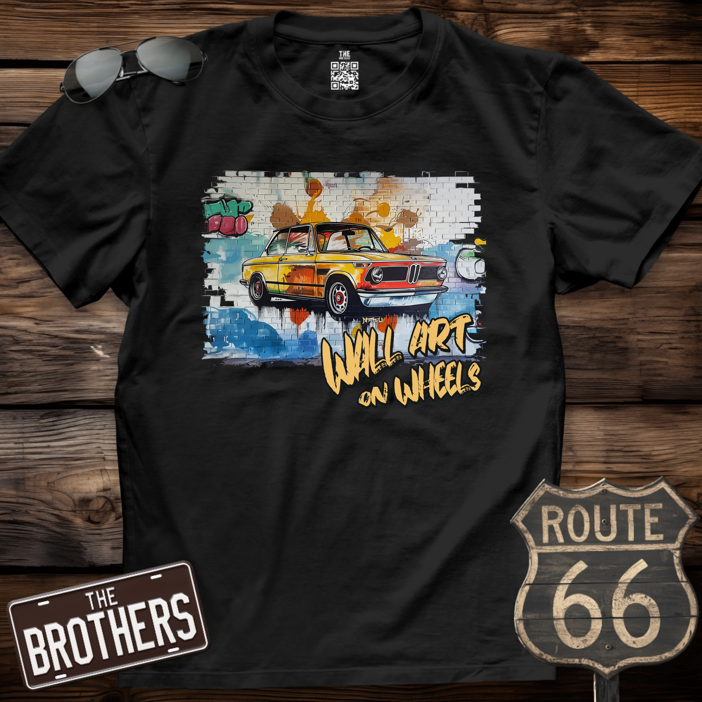 Wall Art on Wheels T-Shirt