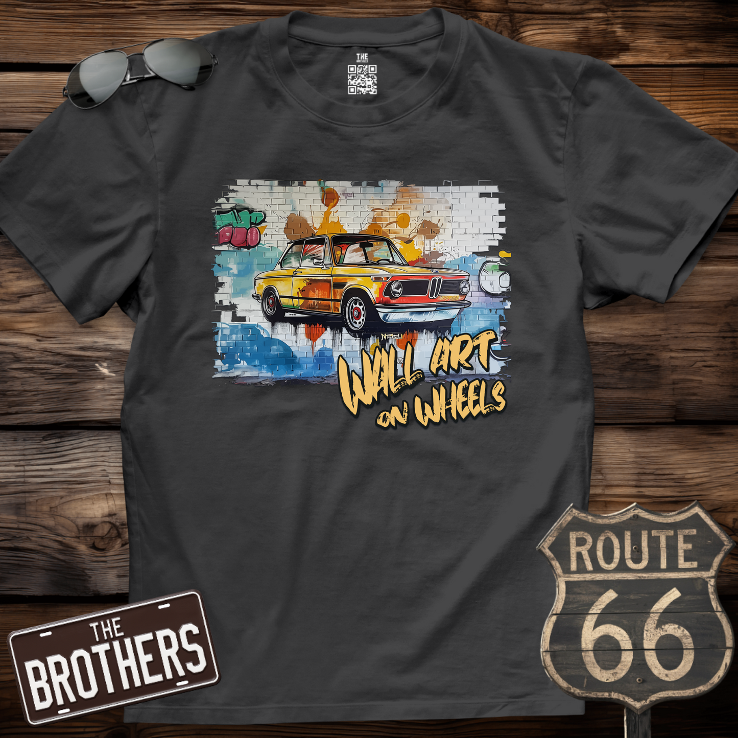 Wall Art on Wheels T-Shirt