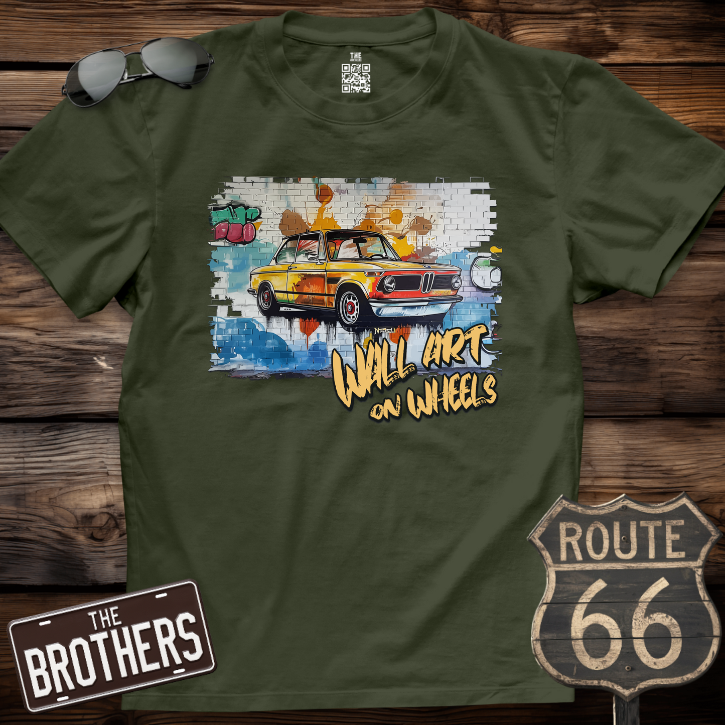 Wall Art on Wheels T-Shirt