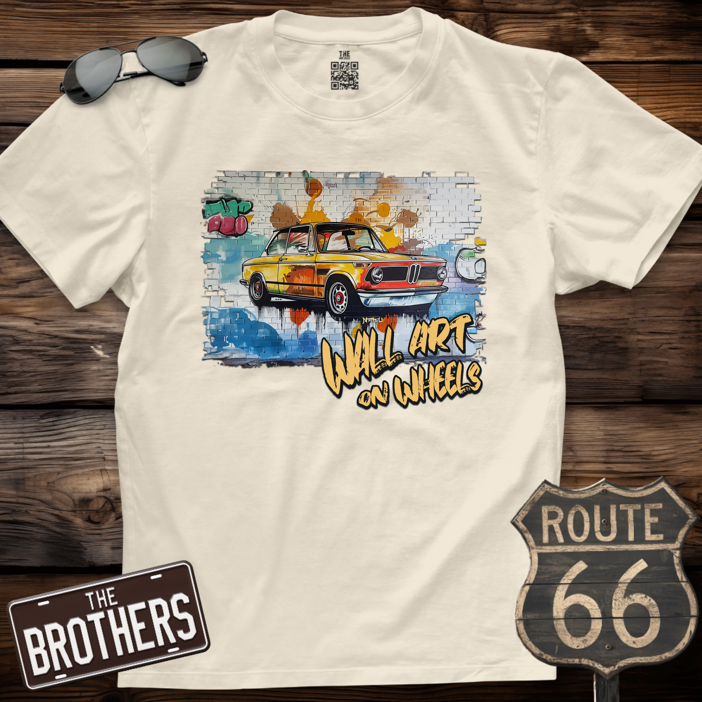 Wall Art on Wheels T-Shirt