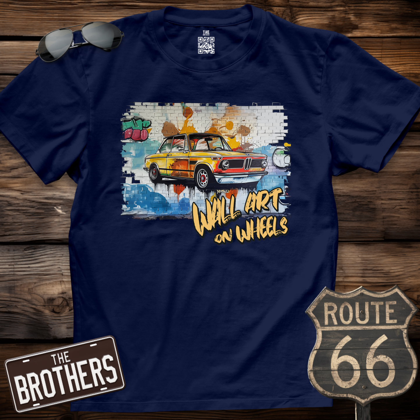 Wall Art on Wheels T-Shirt