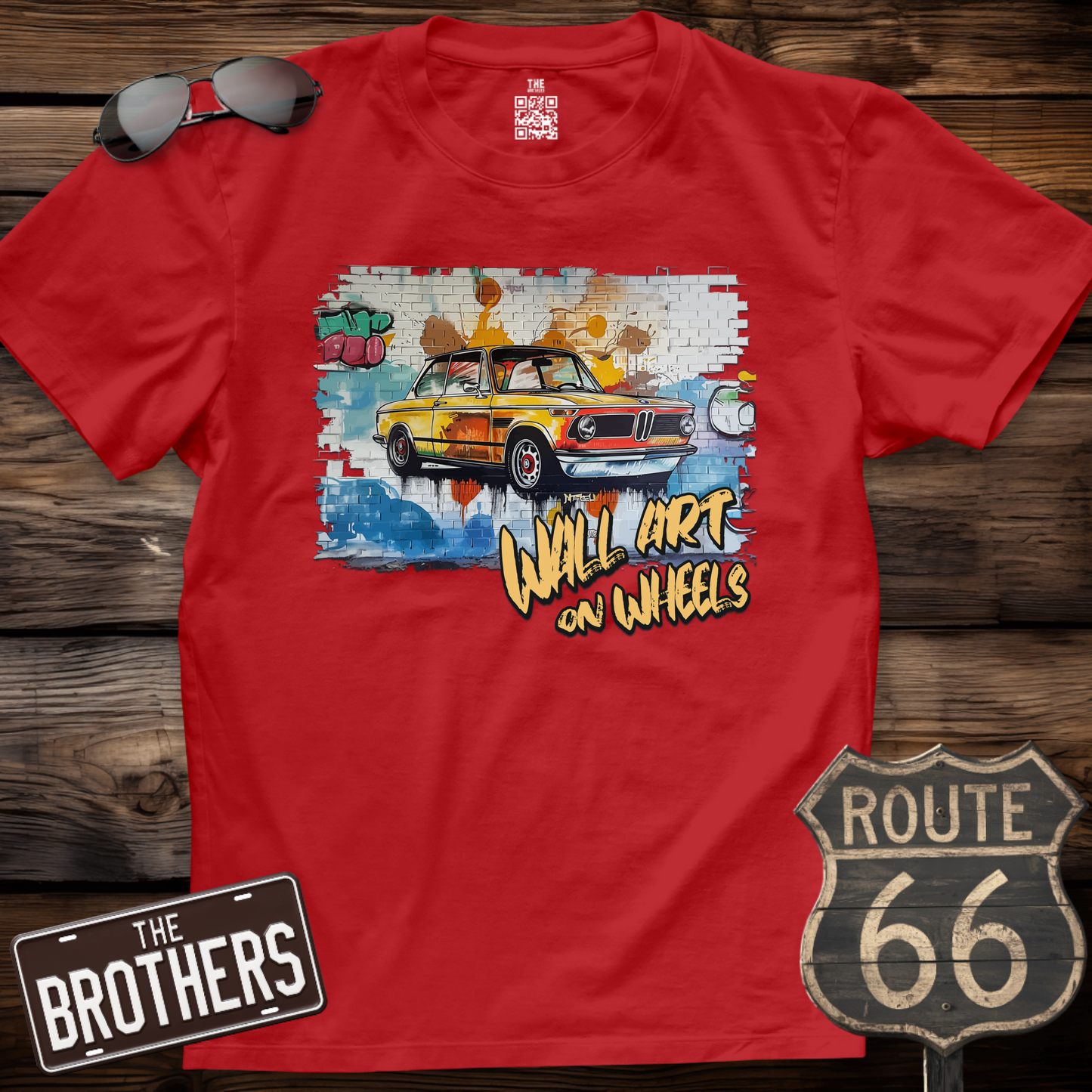 Wall Art on Wheels T-Shirt