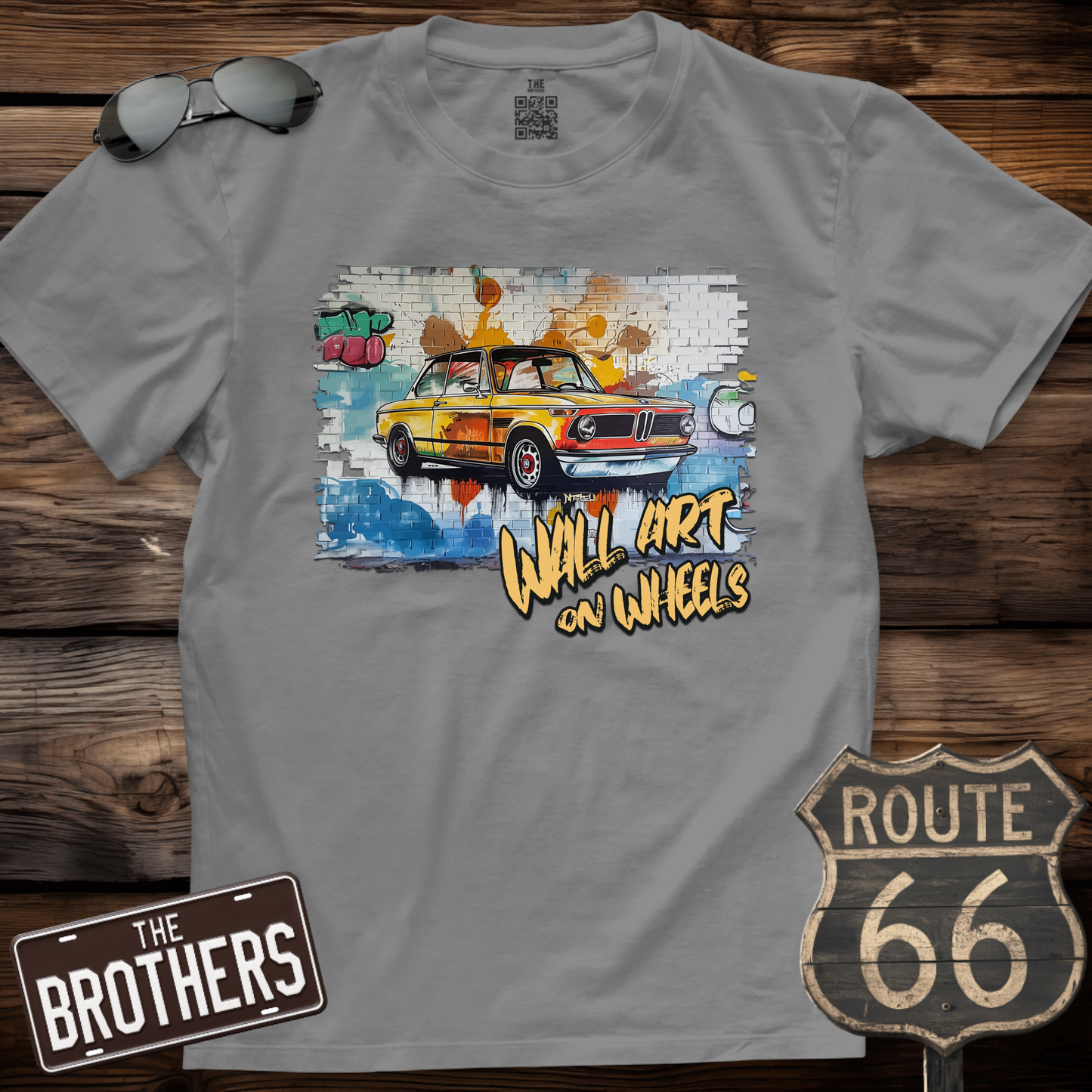 Wall Art on Wheels T-Shirt