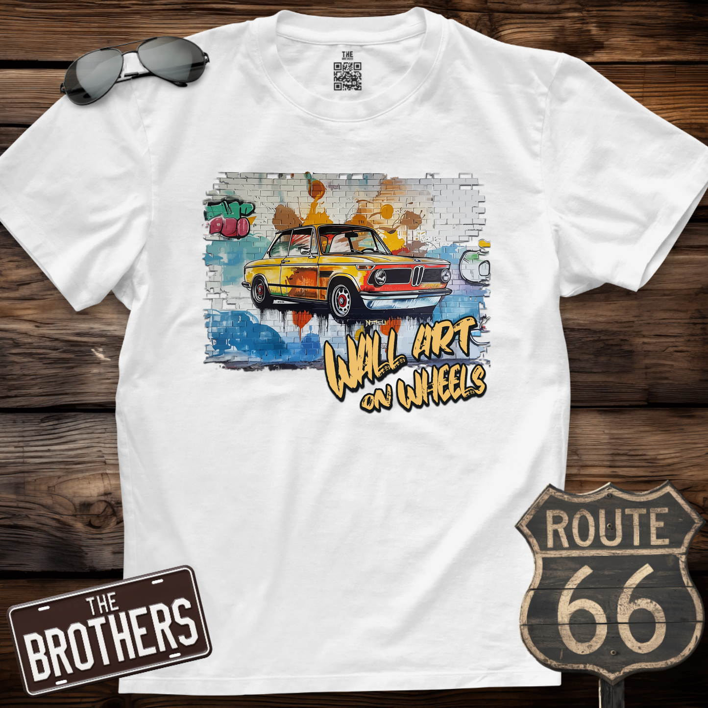 Wall Art on Wheels T-Shirt