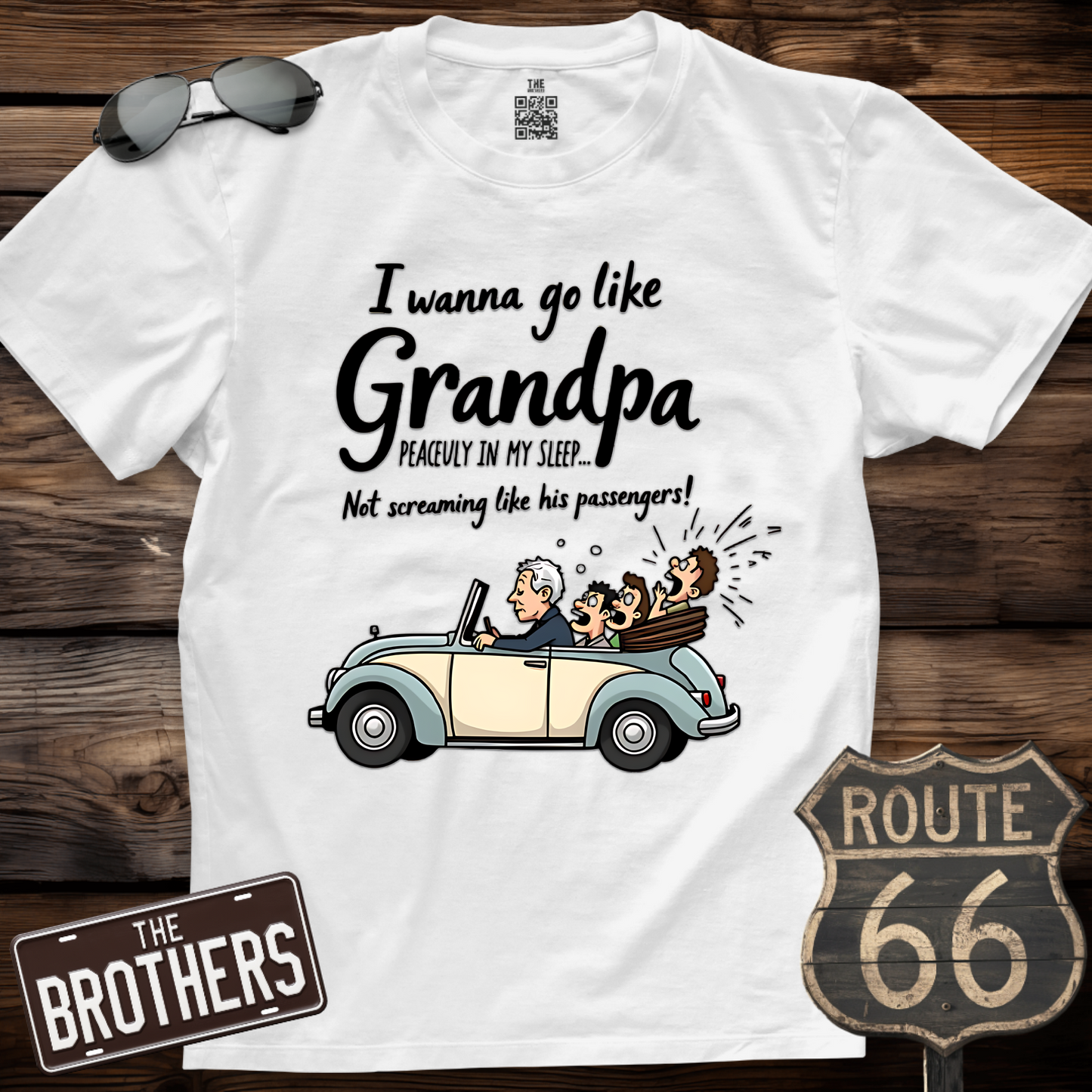 I Wanna Go Like Grandpa T-Shirt
