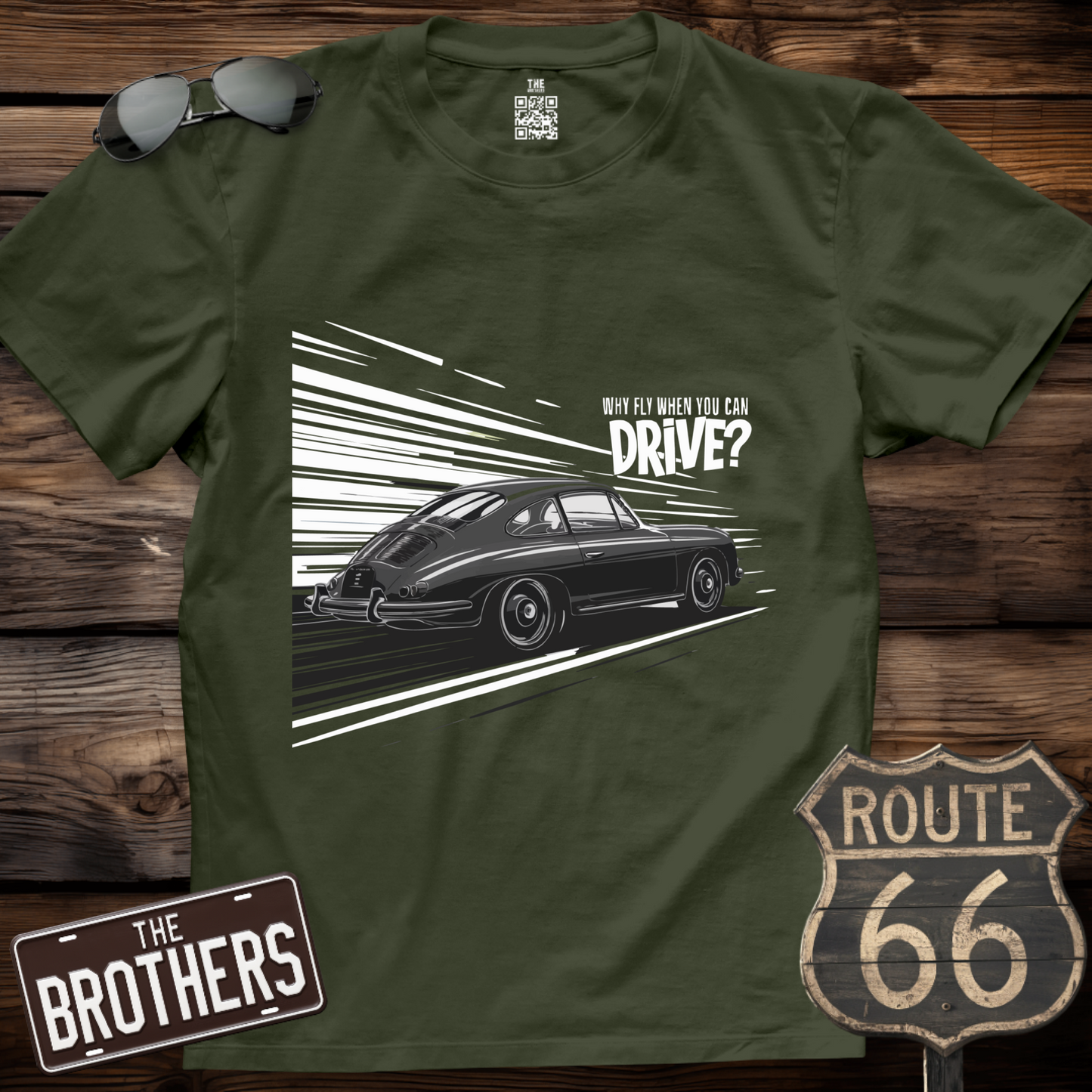 Why Fly When You Can Drive T-Shirt